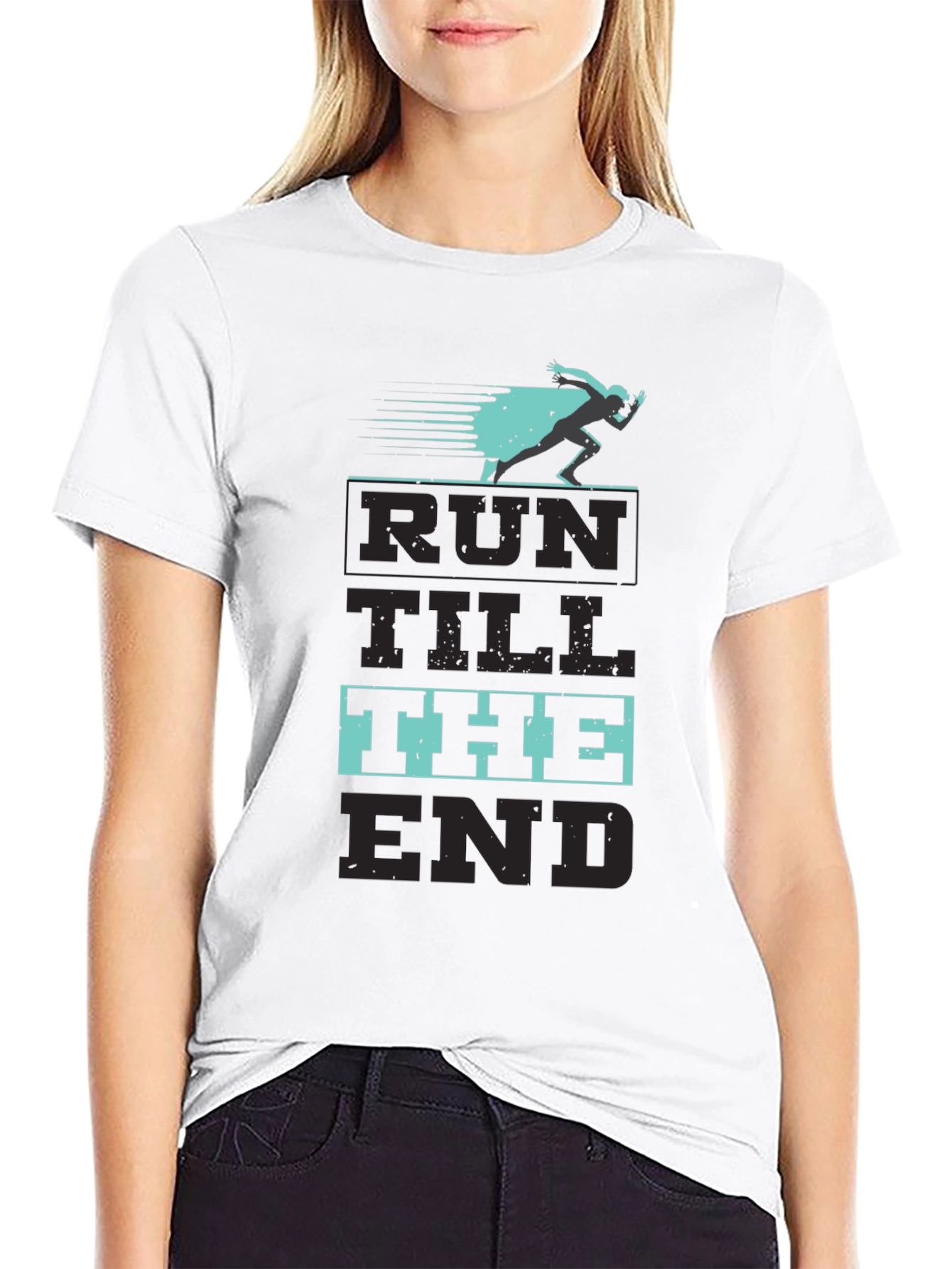 Run Till The End Graphic Tee
