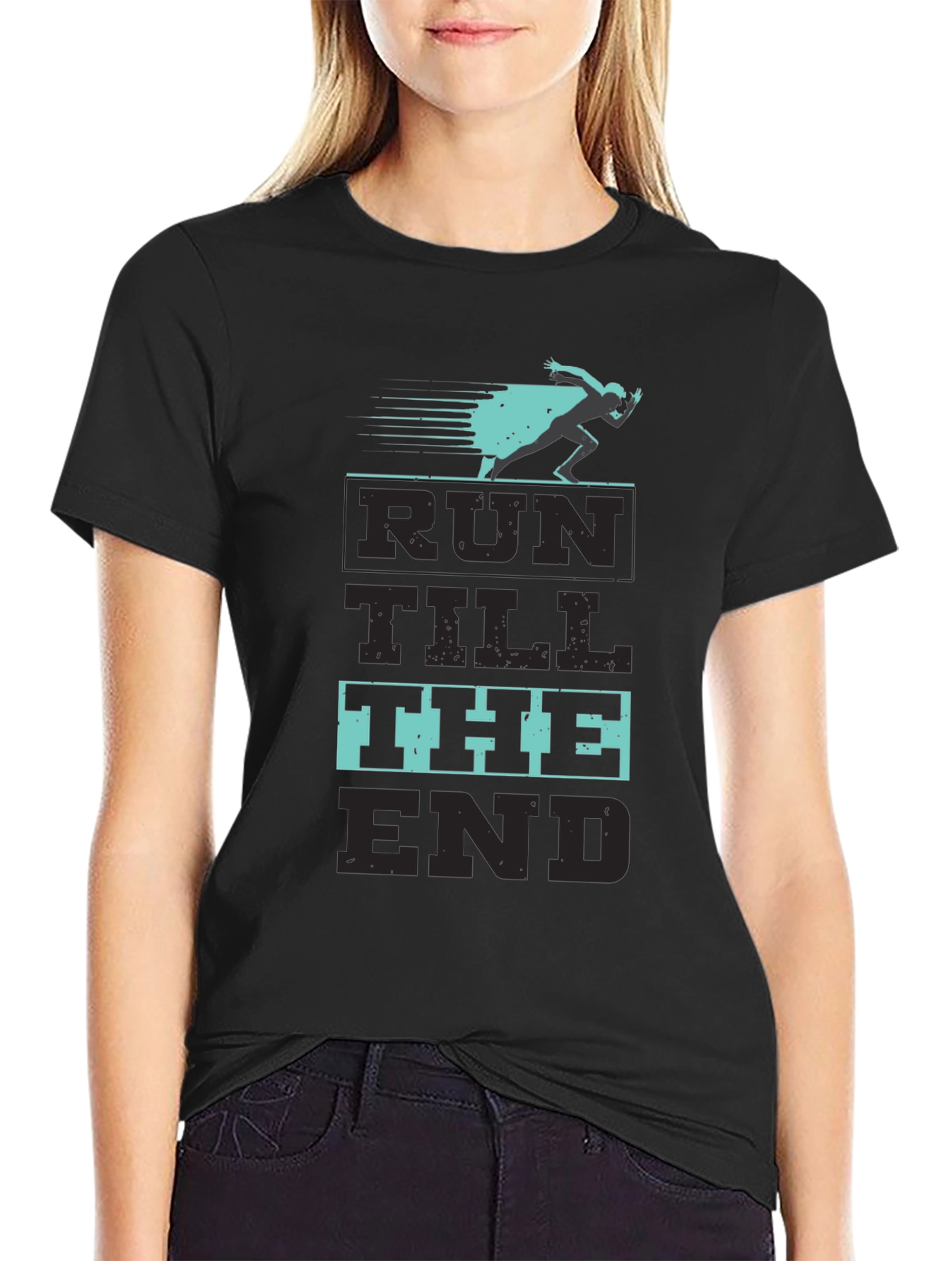 Run Till The End Graphic Tee