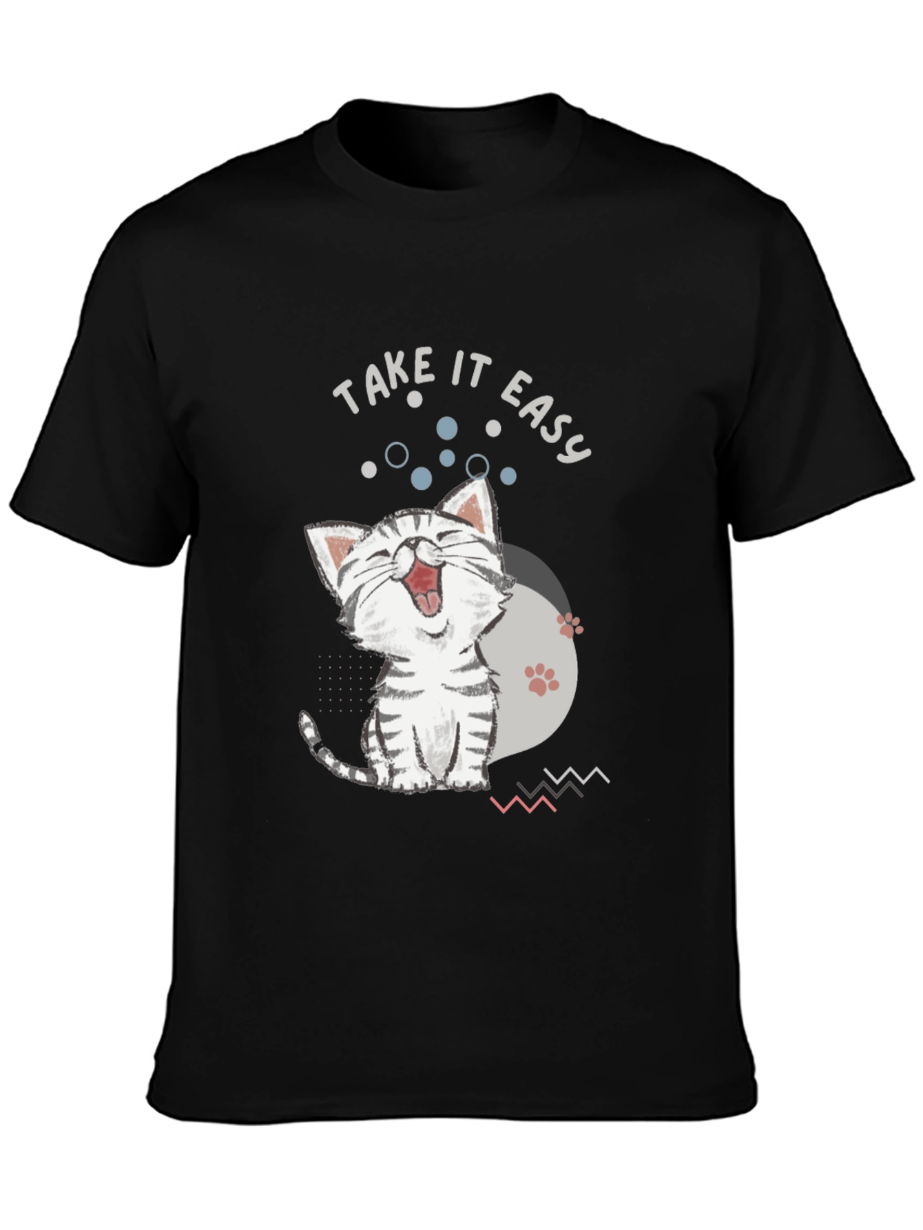Funny Cat T-Shirt: Take It Easy Tee