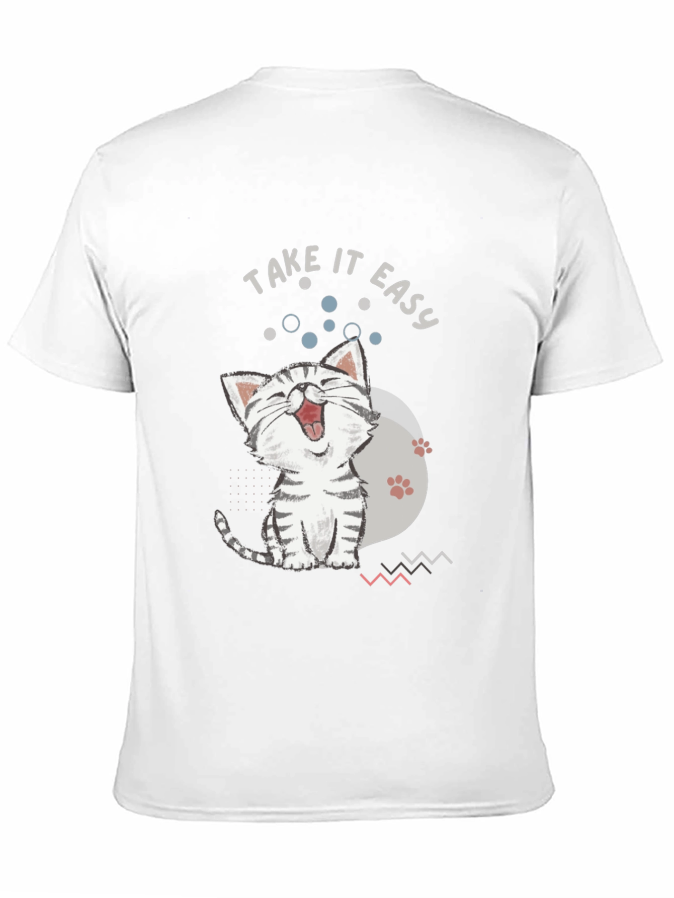 Funny Cat T-Shirt: Take It Easy Tee