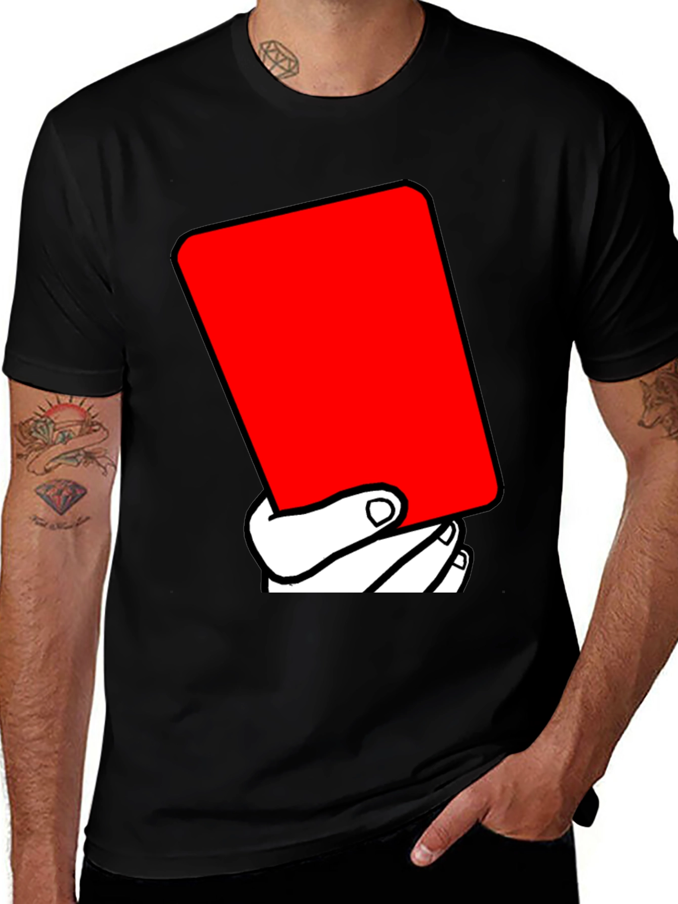 Red Card T-Shirt - Sport Referee Design