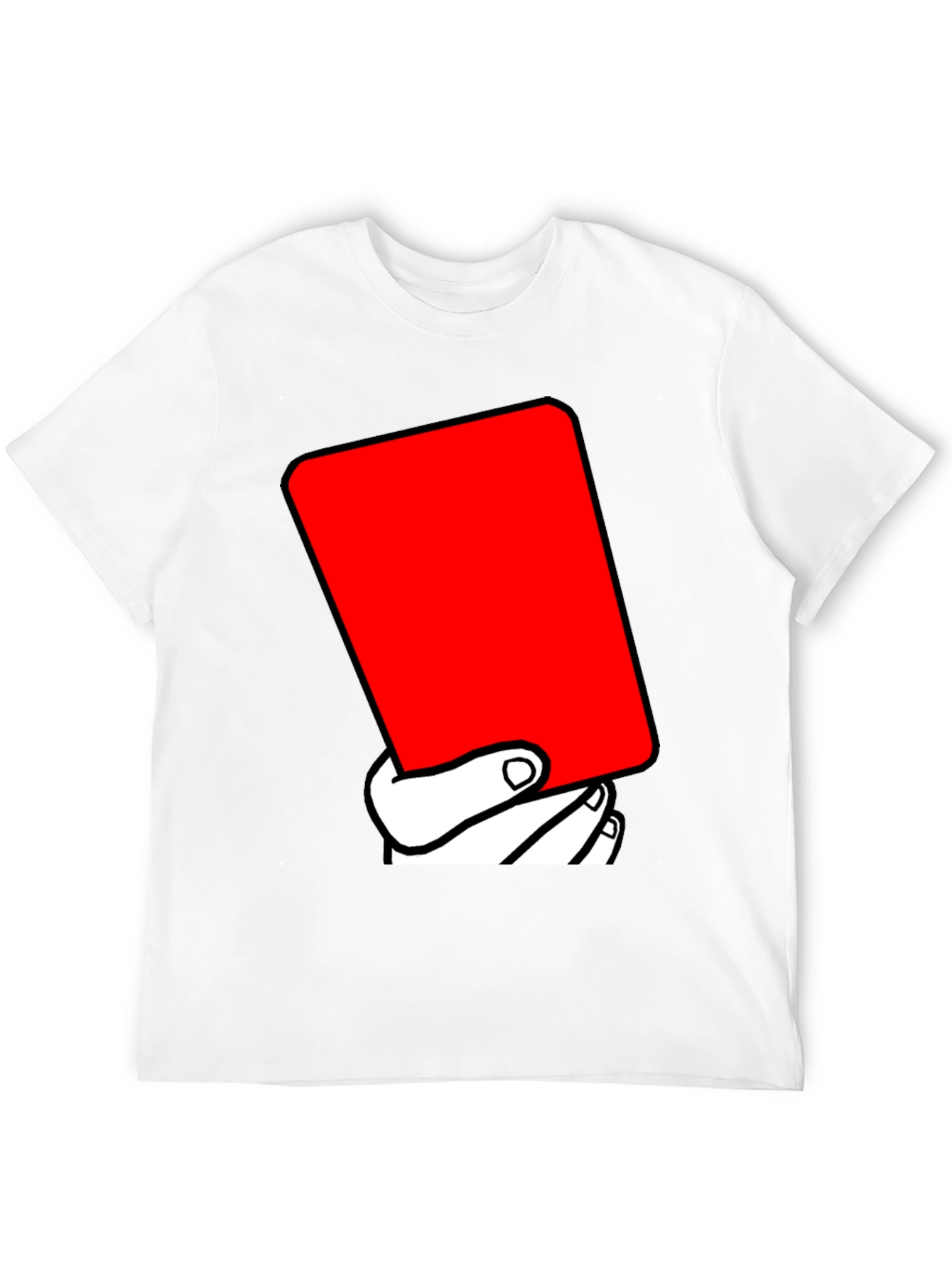 Red Card T-Shirt - Sport Referee Design