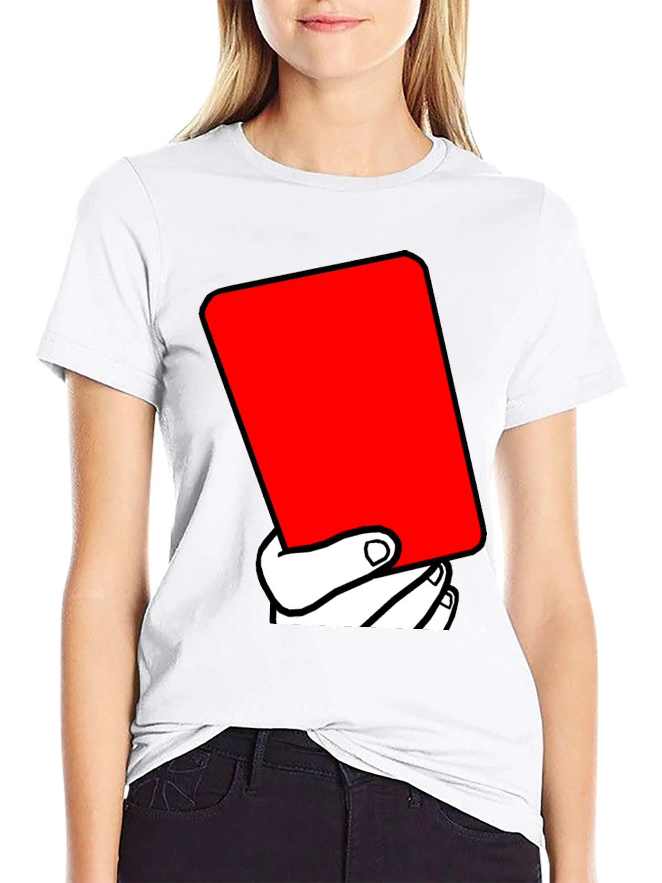 Red Card T-Shirt - Sport Referee Design