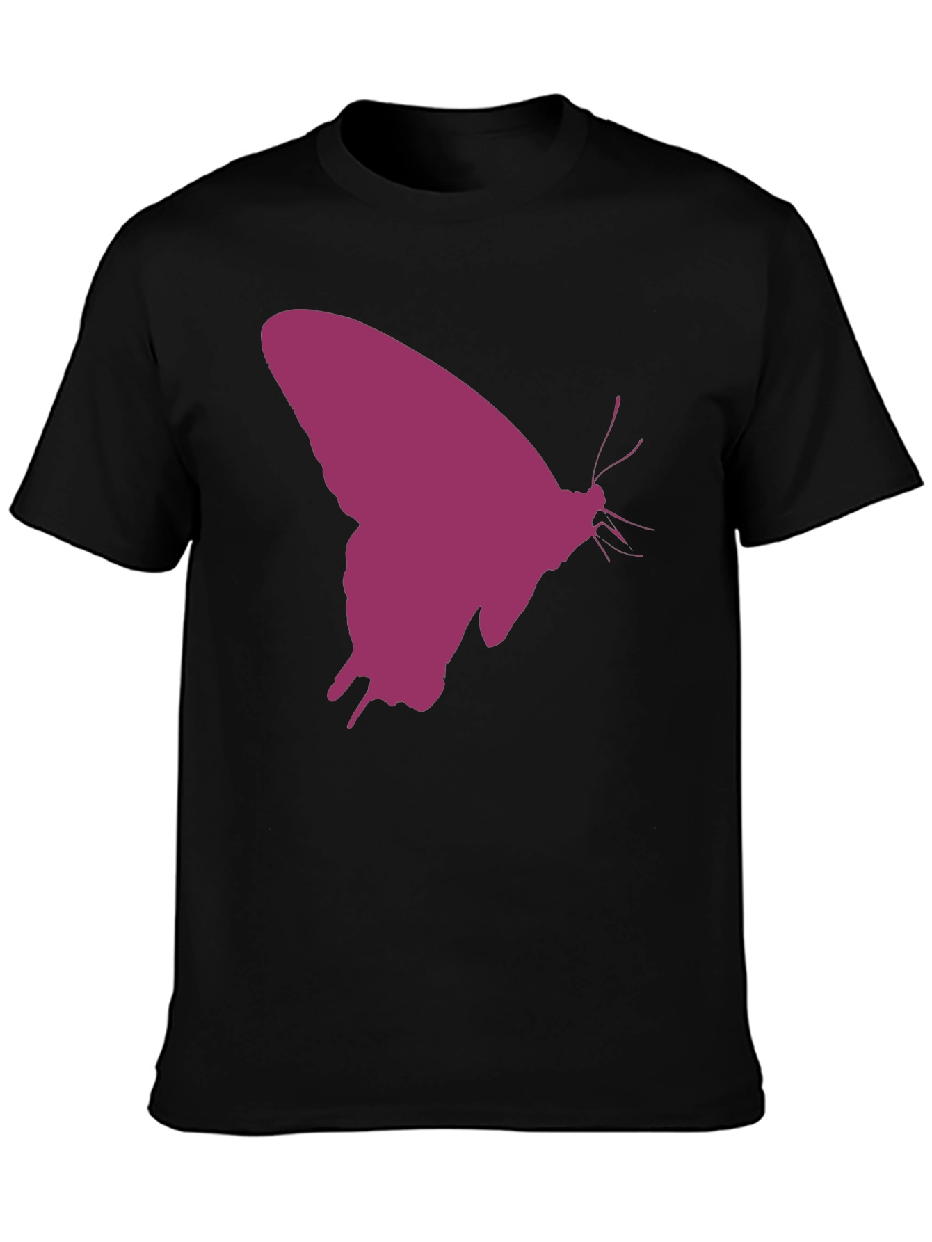 Butterfly Silhouette T-Shirt - Stylish Graphic Tee