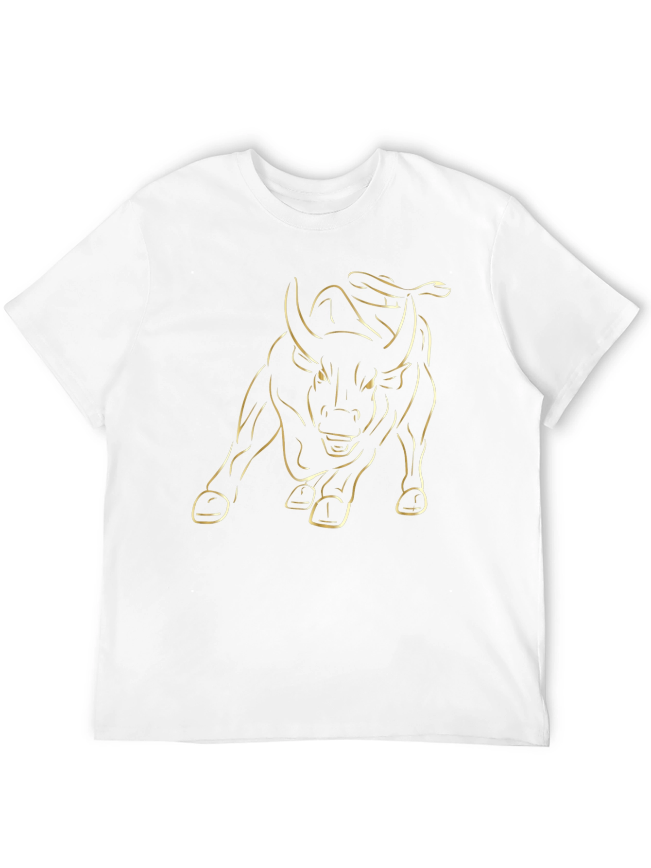 Bold Bull Graphic Tee - Black
