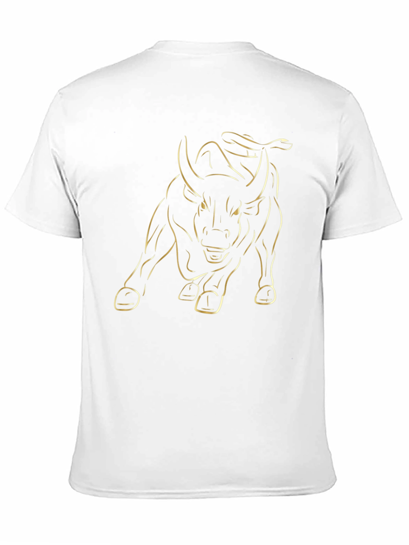 Bold Bull Graphic Tee - Black