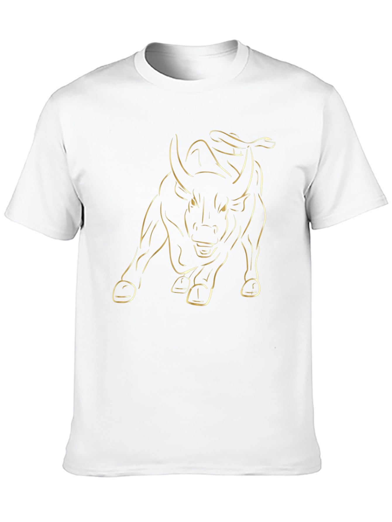 Bold Bull Graphic Tee - Black