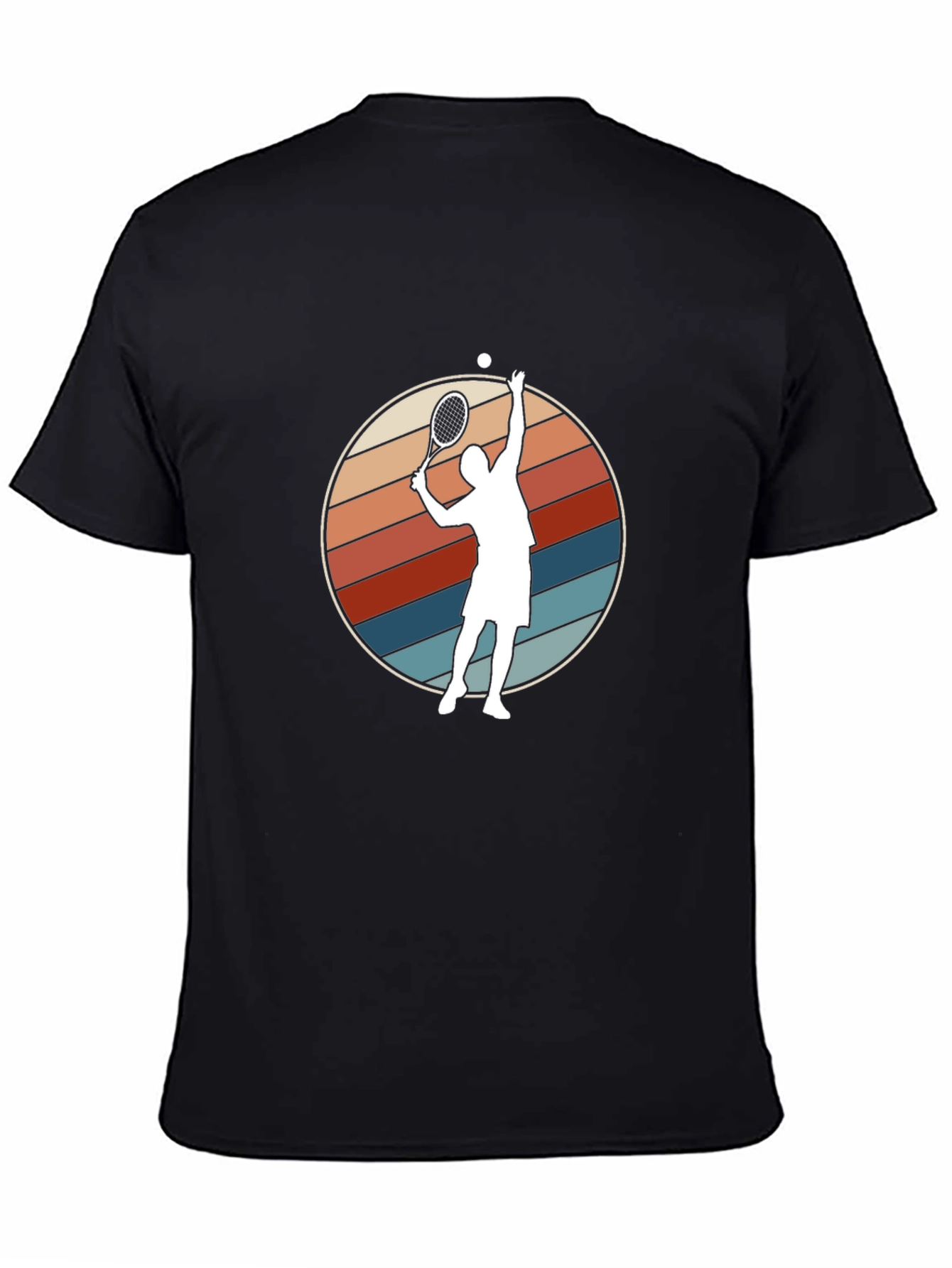 Retro Tennis Player Graphic Tee