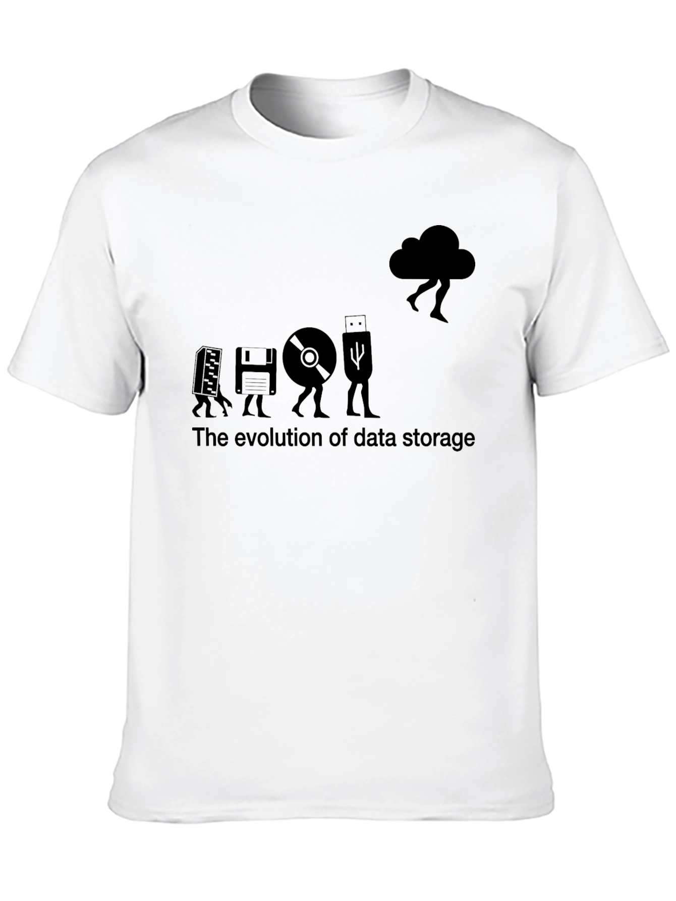 Evolution of Data Storage T-Shirt