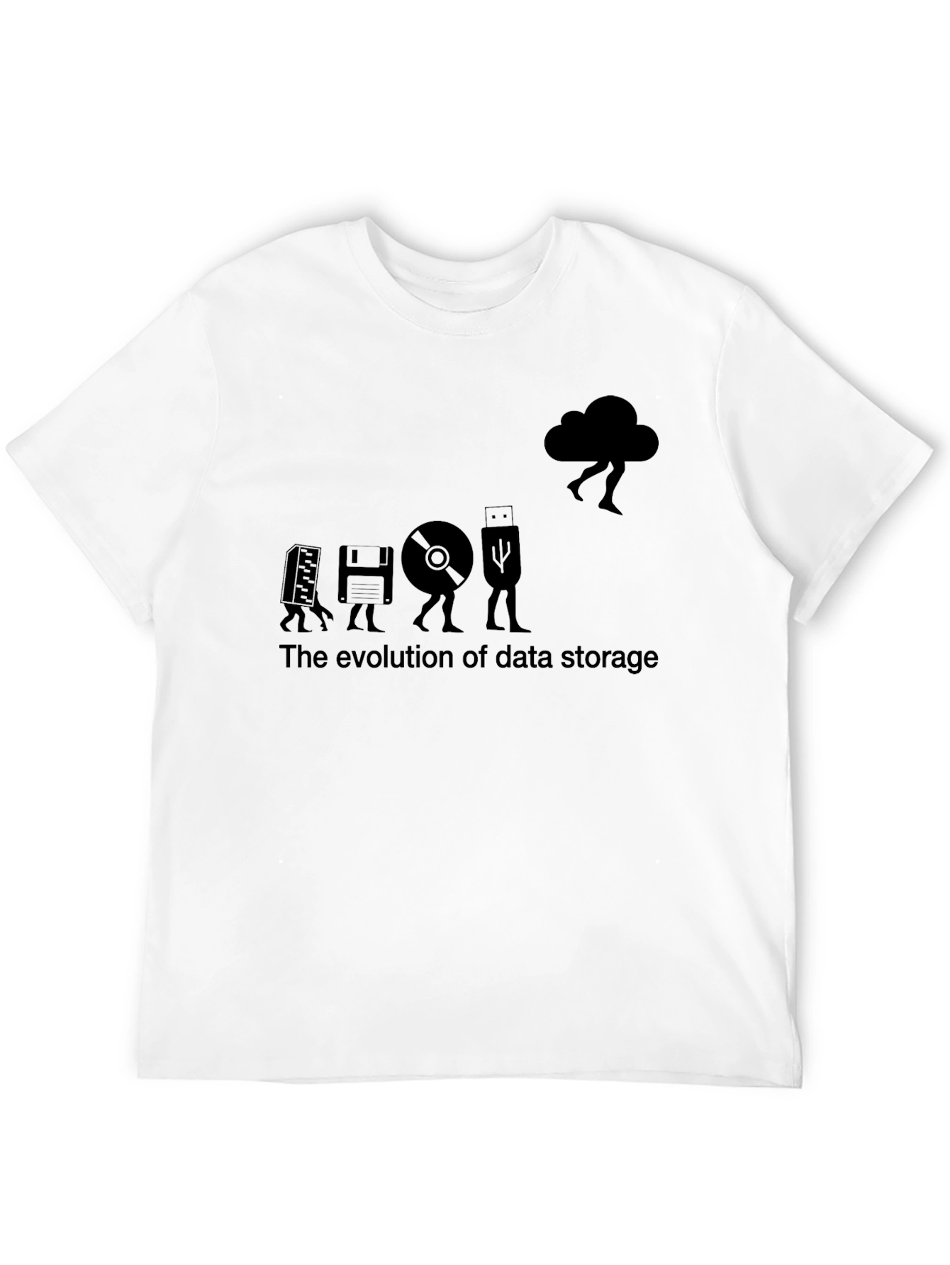 Evolution of Data Storage T-Shirt