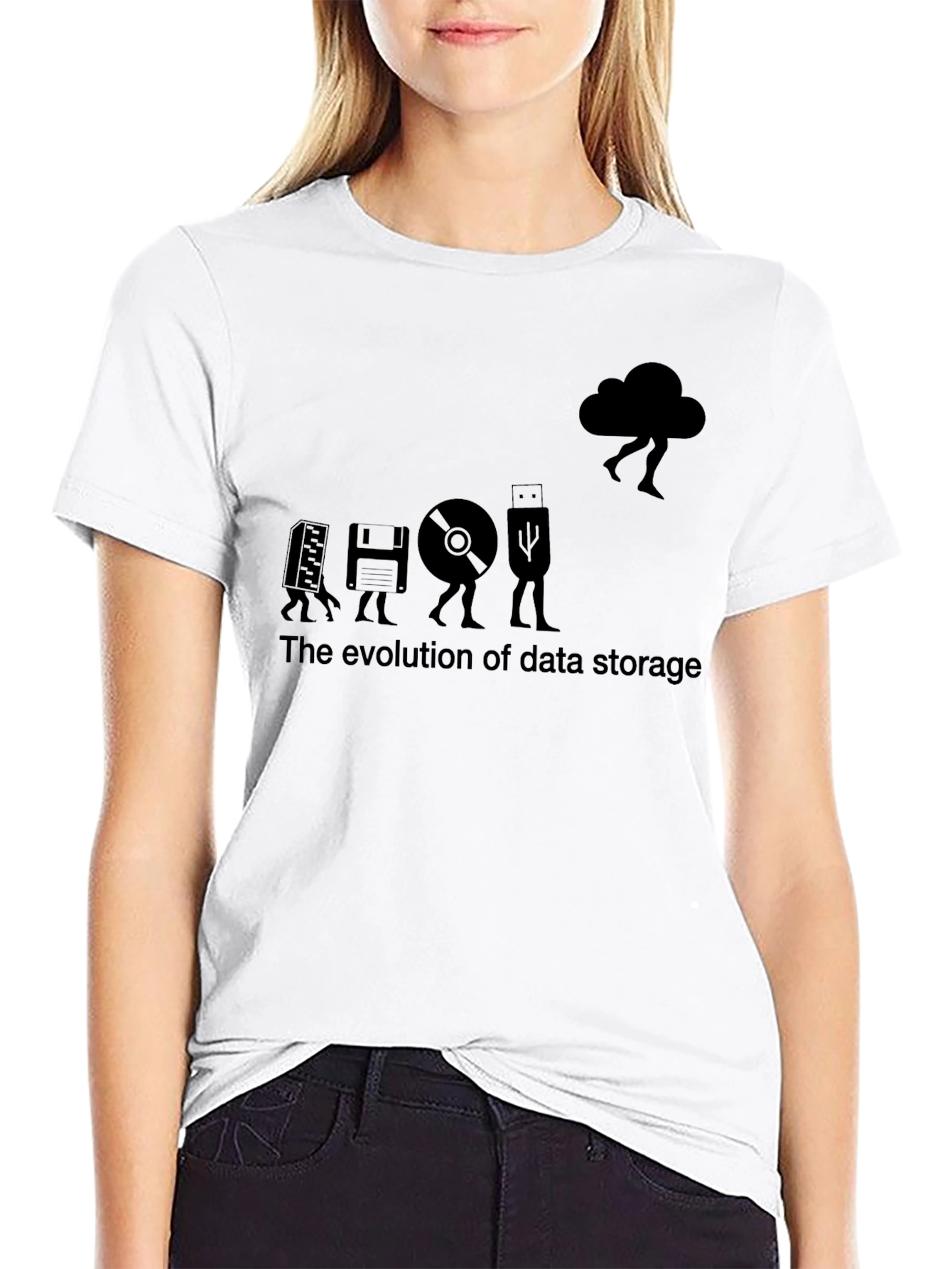 Evolution of Data Storage T-Shirt