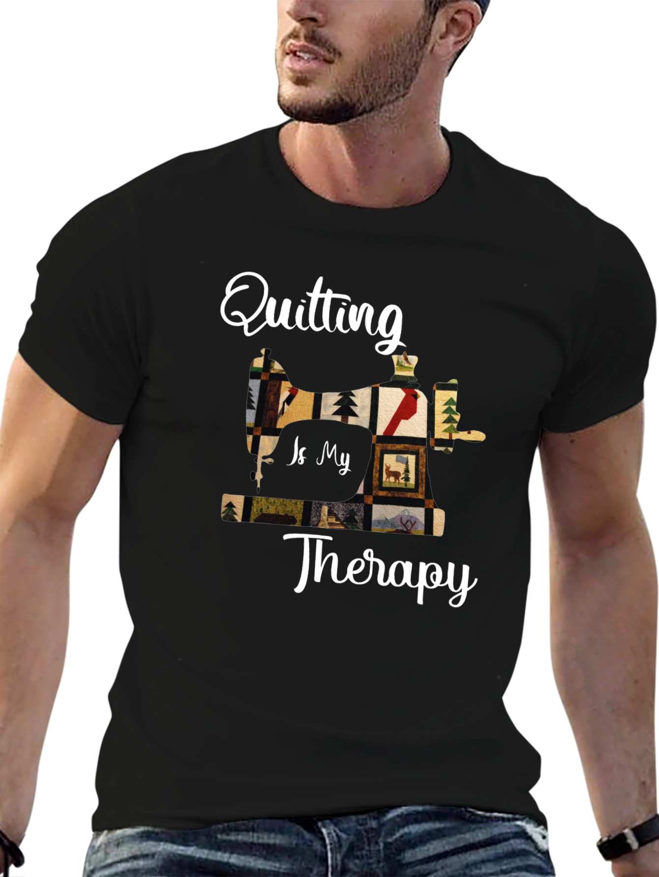 Quitting is My Therapy Sewing T-Shirt