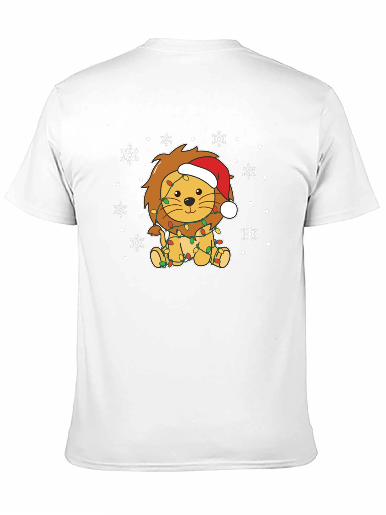 Festive Lion Christmas T-Shirt