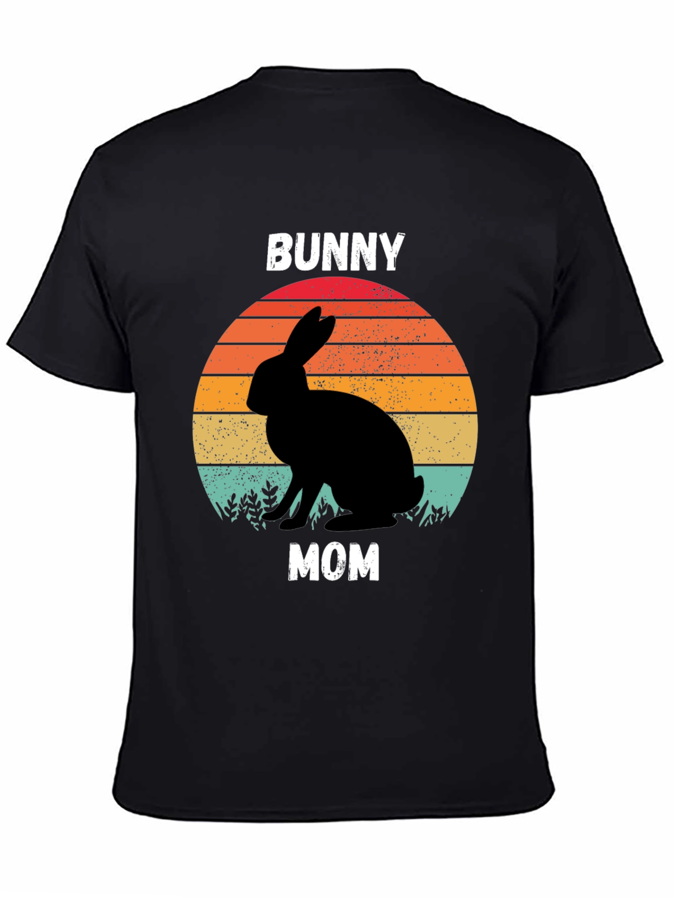 Bunny Mom T-Shirt - Retro Easter Gift