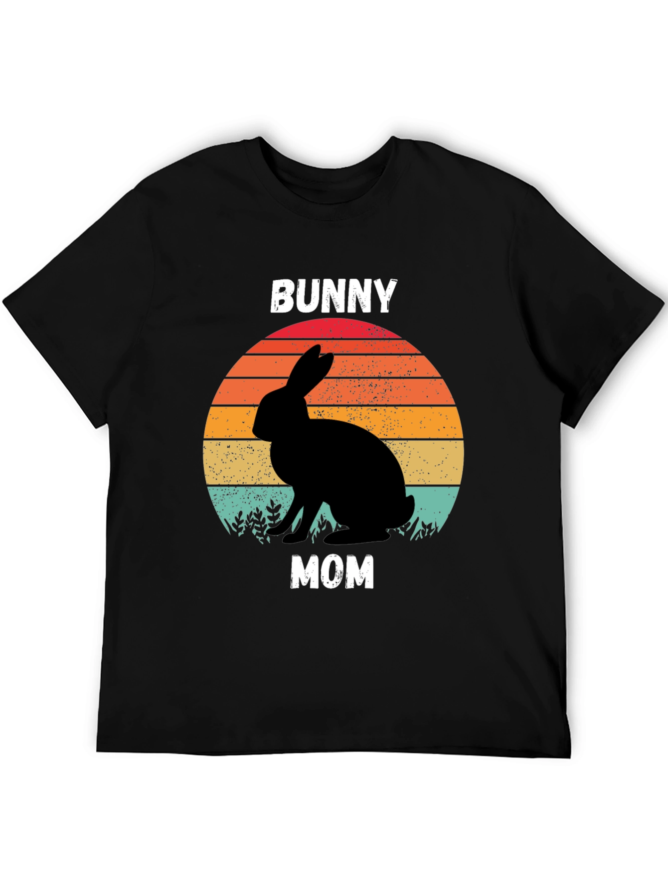 Bunny Mom T-Shirt - Retro Easter Gift