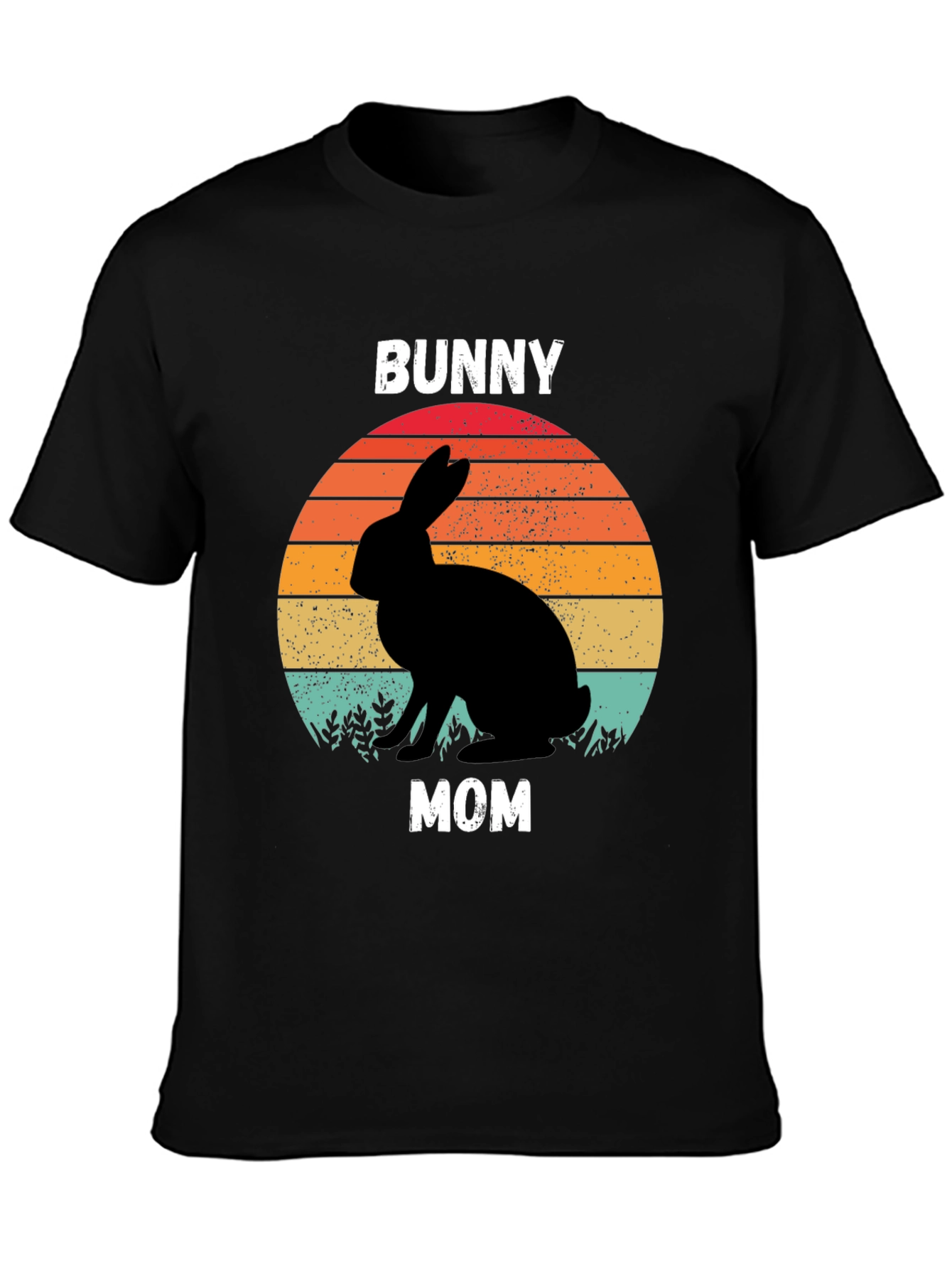 Bunny Mom T-Shirt - Retro Easter Gift