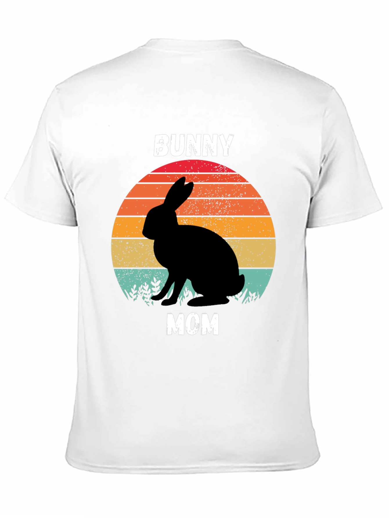 Bunny Mom T-Shirt - Retro Easter Gift