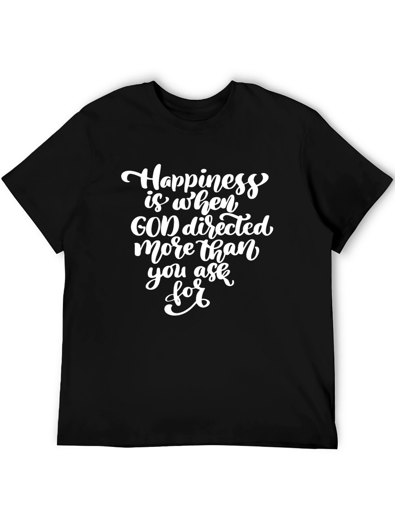 Happiness Graphic T-Shirt - Christian Apparel