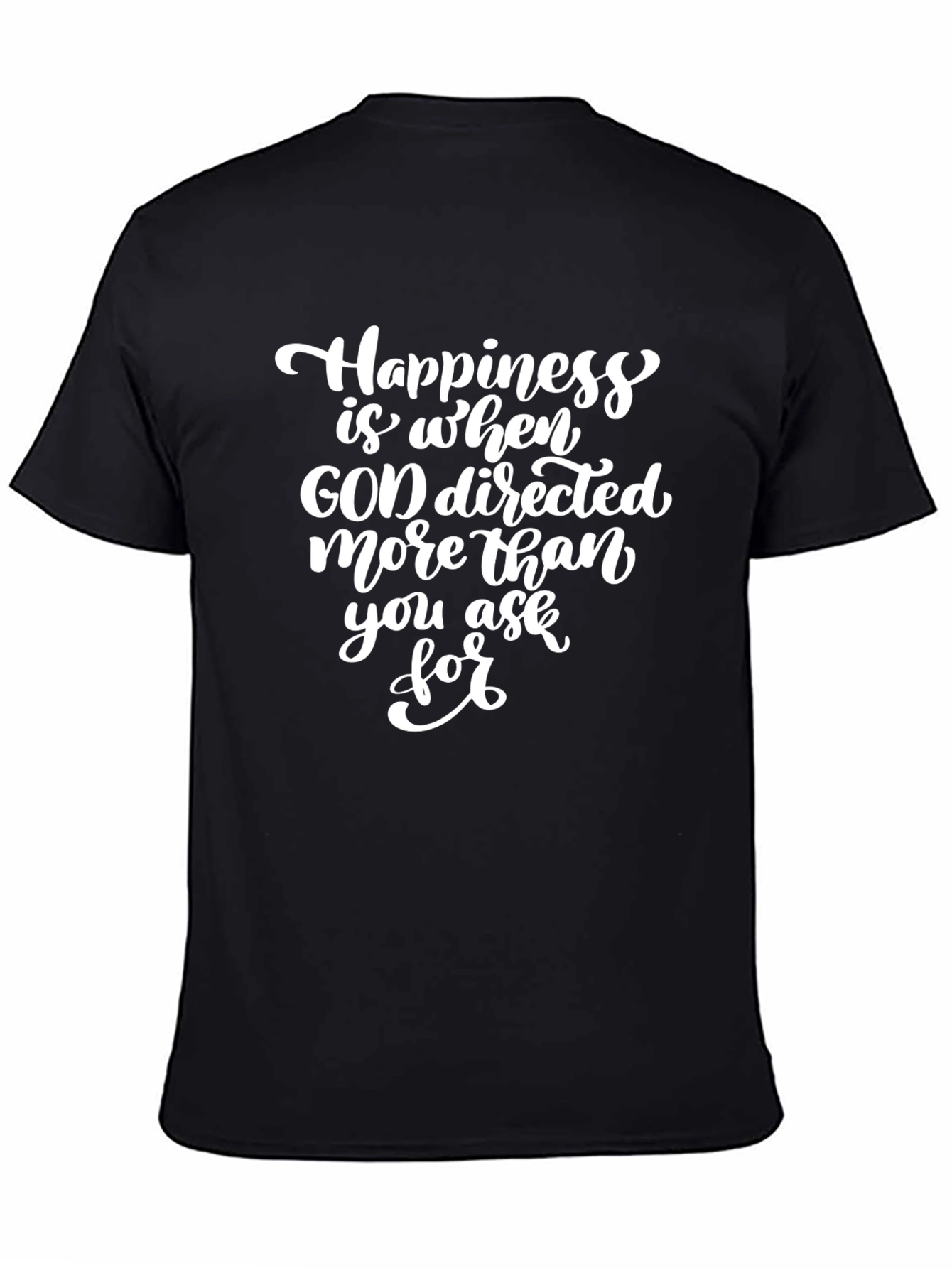 Happiness Graphic T-Shirt - Christian Apparel