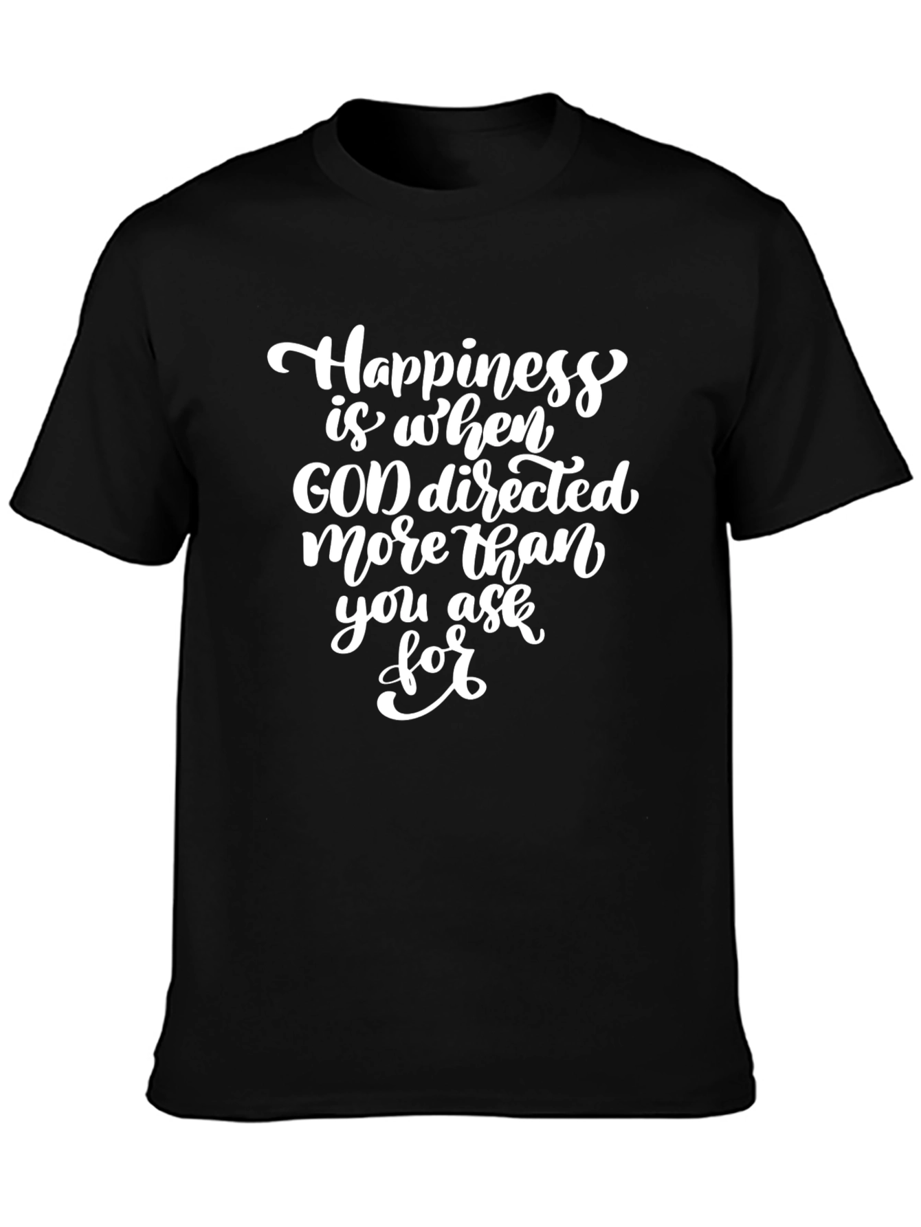 Happiness Graphic T-Shirt - Christian Apparel