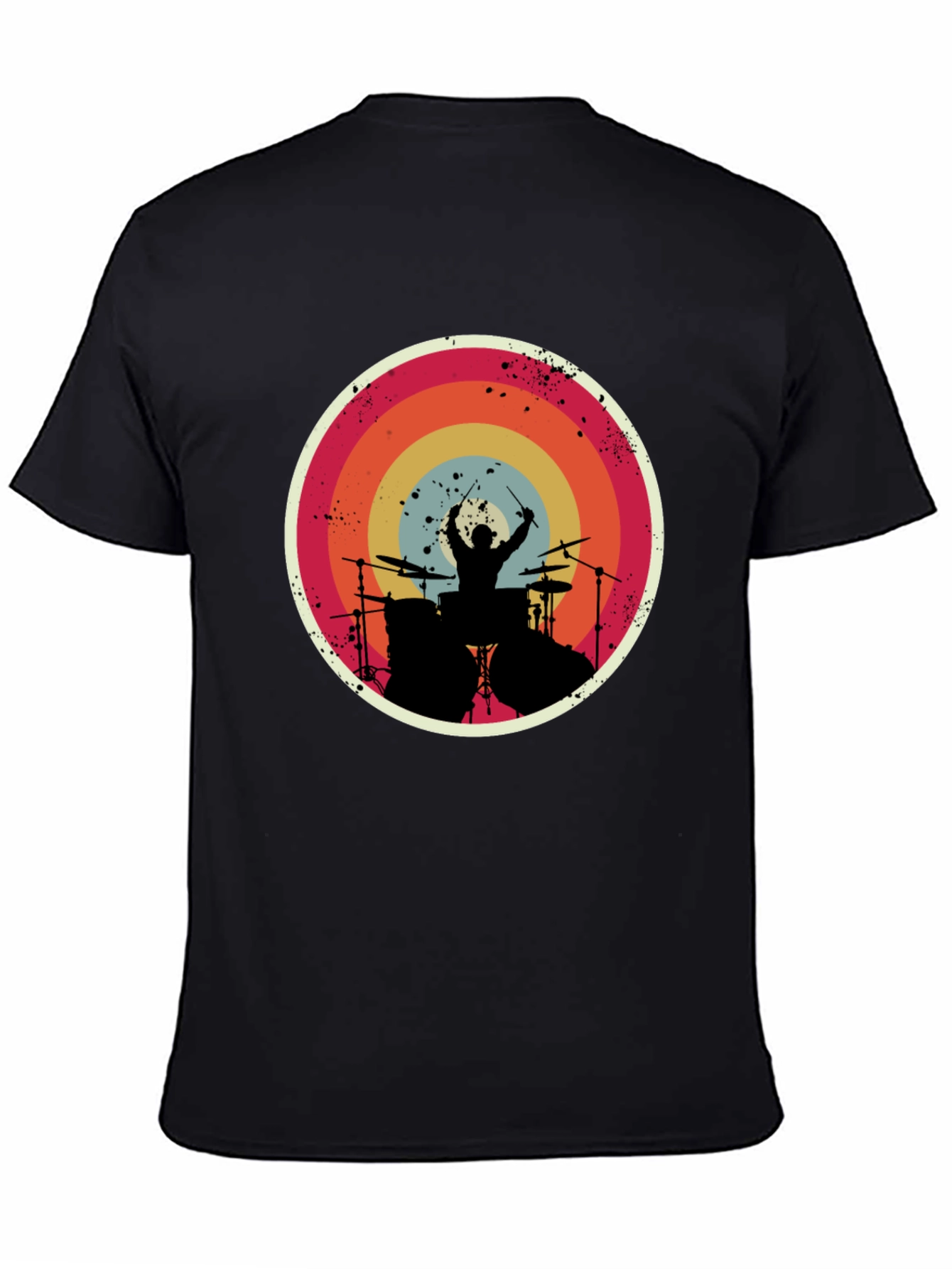 Retro Drummer Graphic Tee