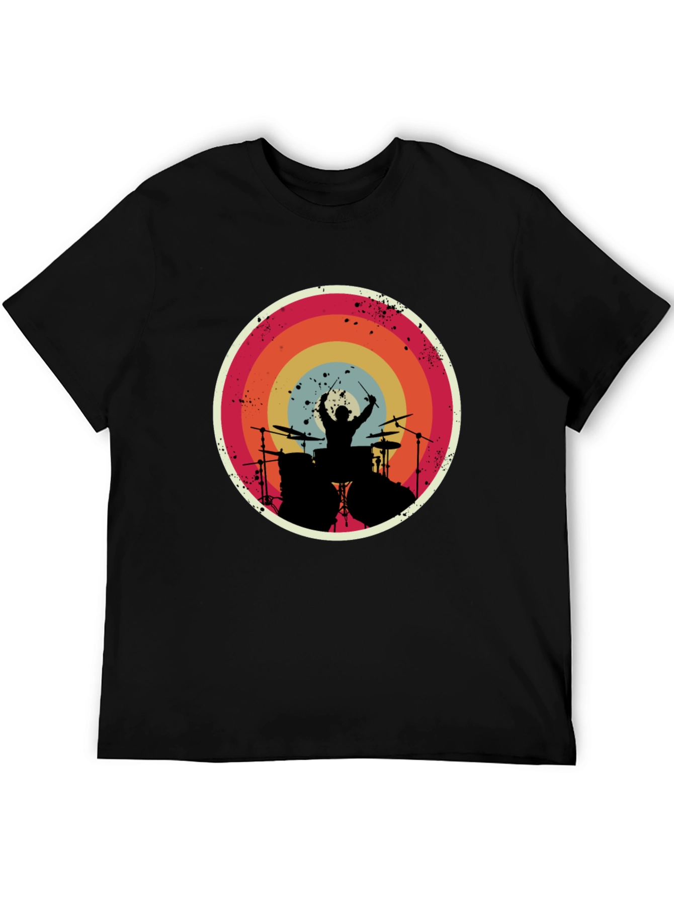 Retro Drummer Graphic Tee