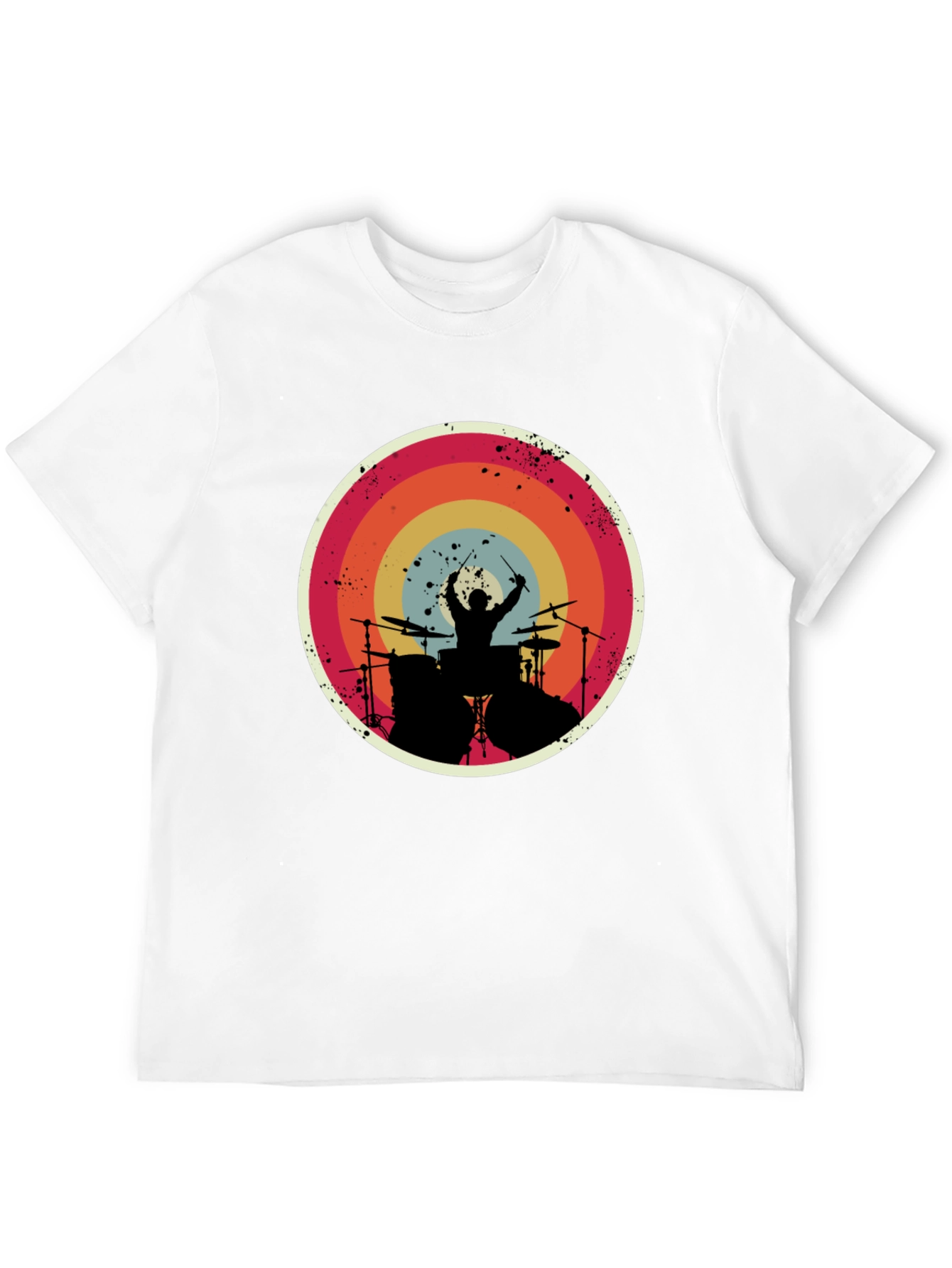 Retro Drummer Graphic Tee