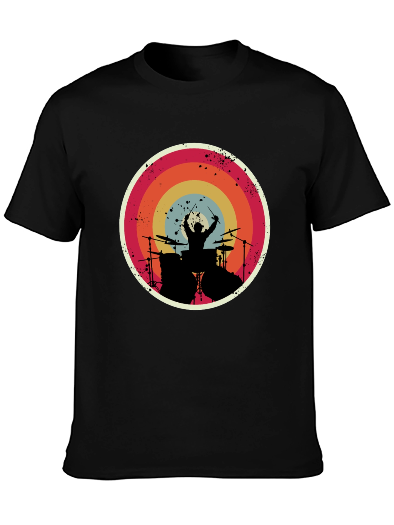 Retro Drummer Graphic Tee