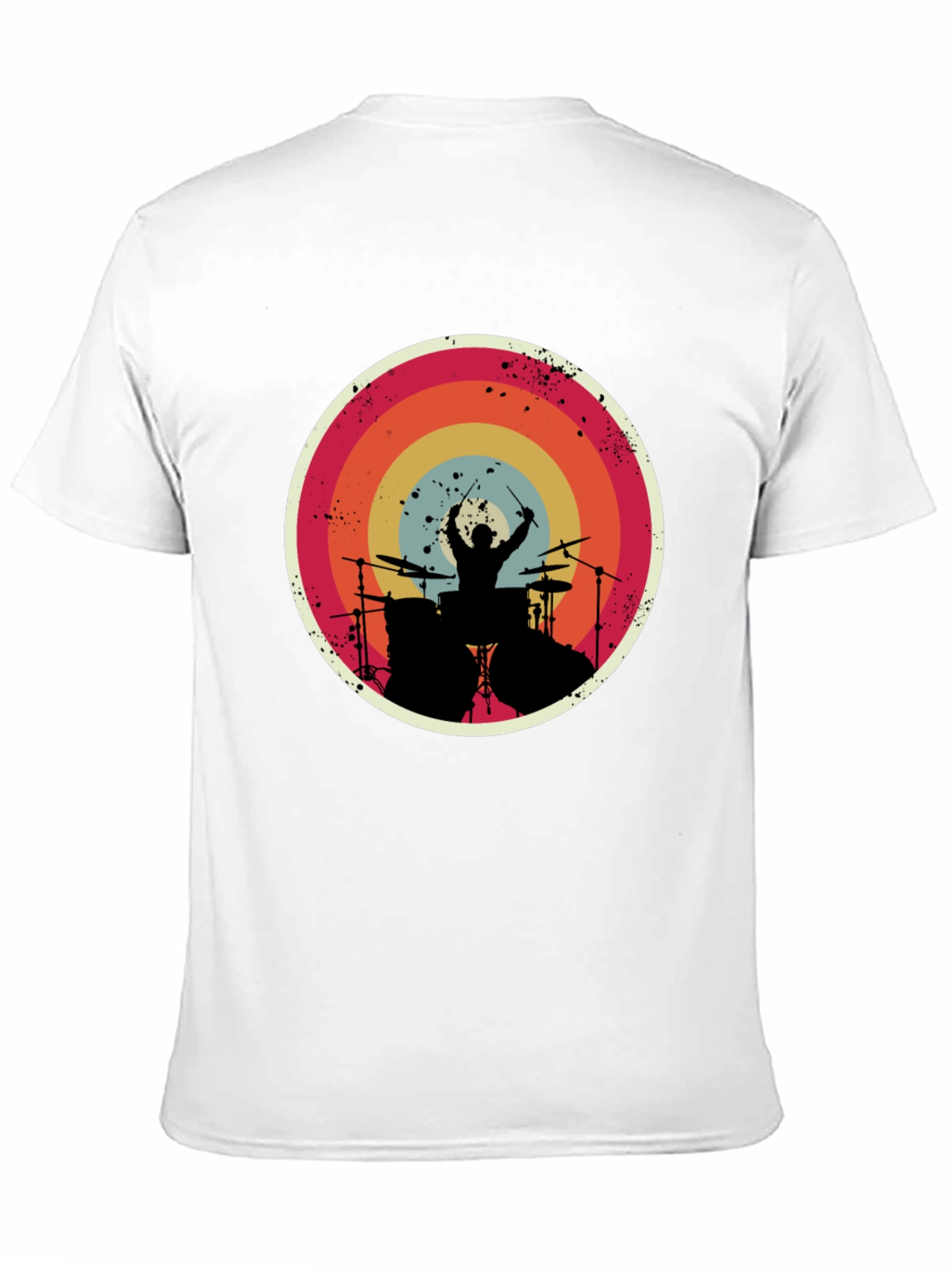 Retro Drummer Graphic Tee