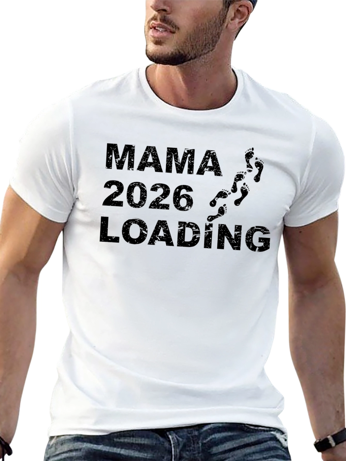 Mama 2026 Loading Pregnancy T-Shirt