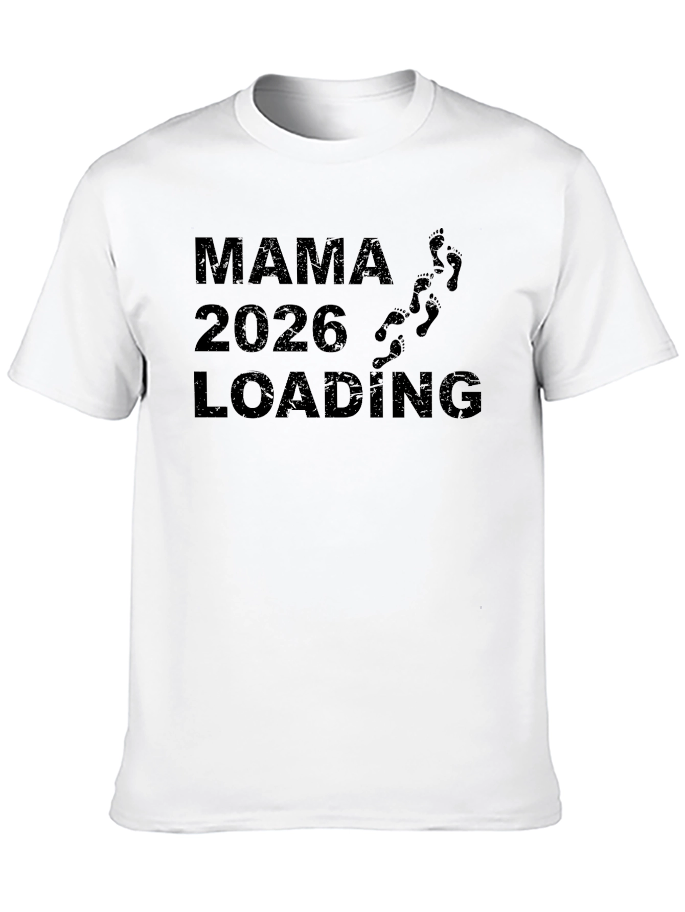 Mama 2026 Loading Pregnancy T-Shirt