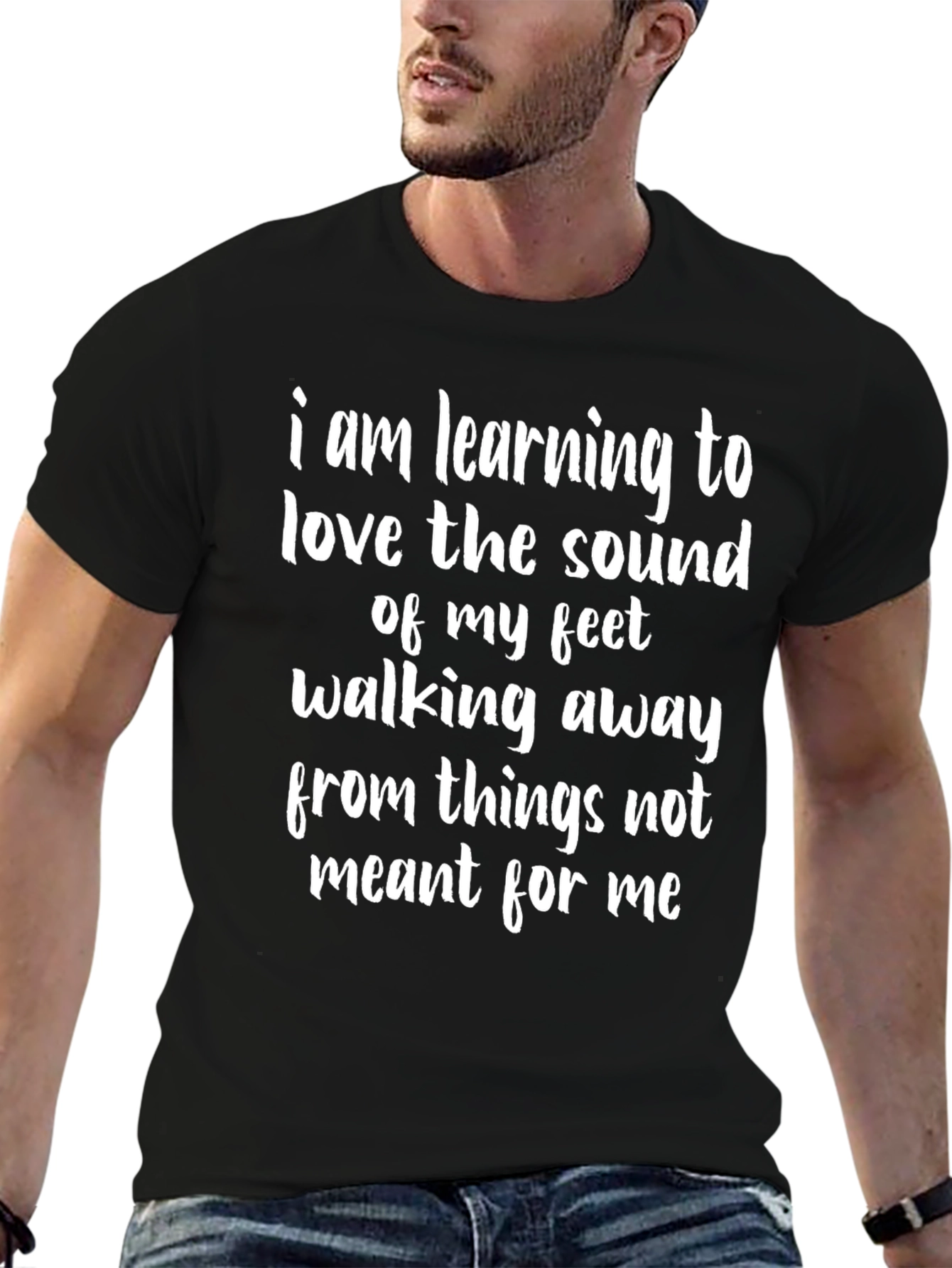 Walking Away T-Shirt - Inspirational Message