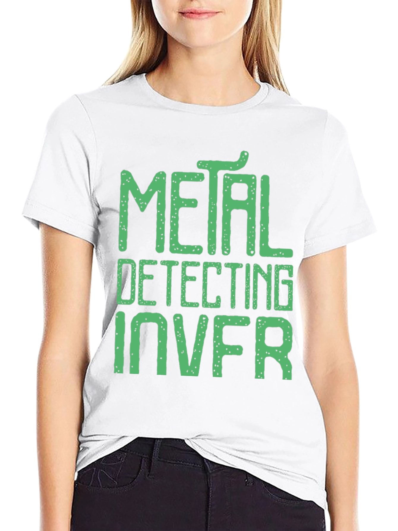 Metal Detecting INVR Black Graphic Tee