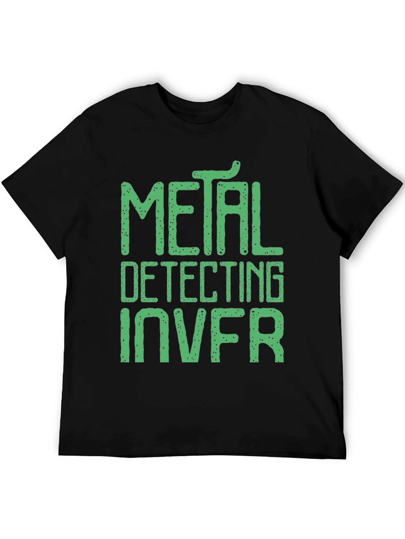 Metal Detecting INVR Black Graphic Tee