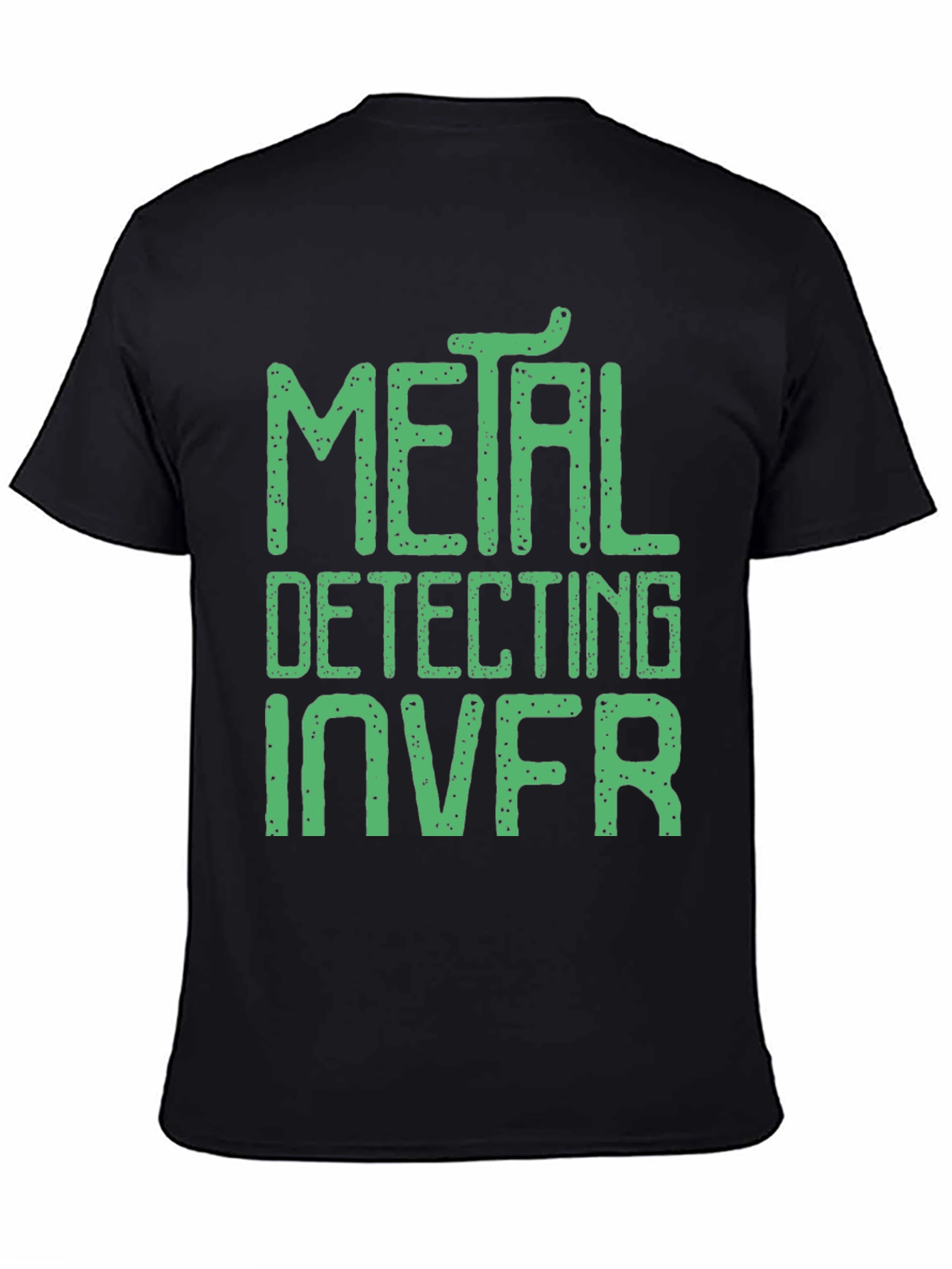 Metal Detecting INVR Black Graphic Tee