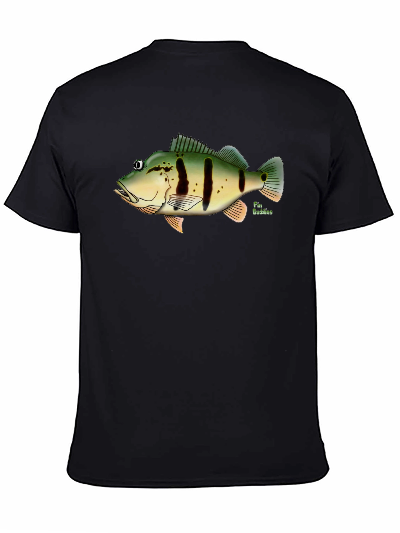 Peacock Bass Fish Graphic T-Shirt