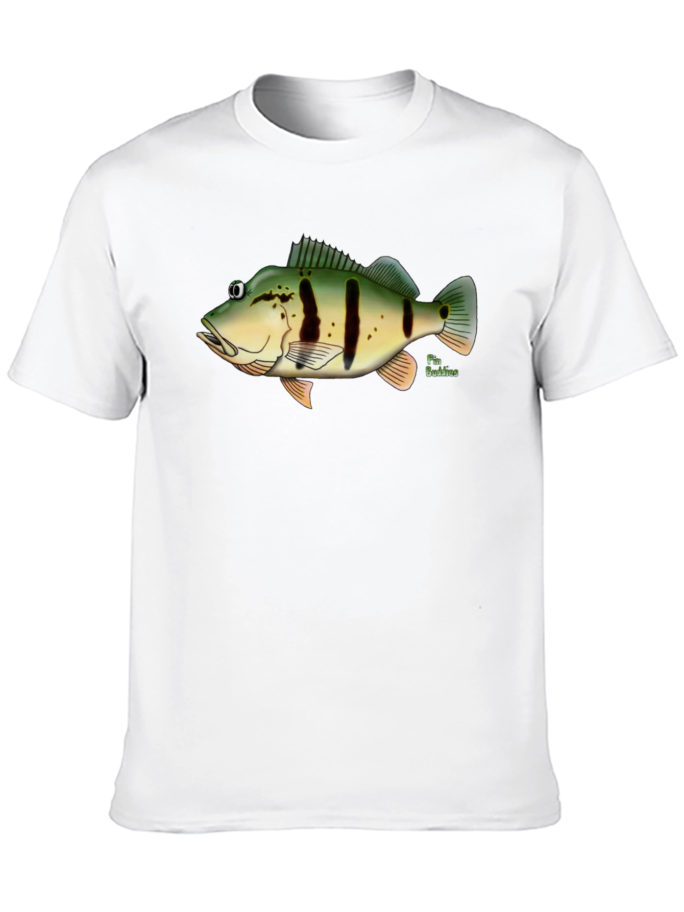 Peacock Bass Fish Graphic T-Shirt