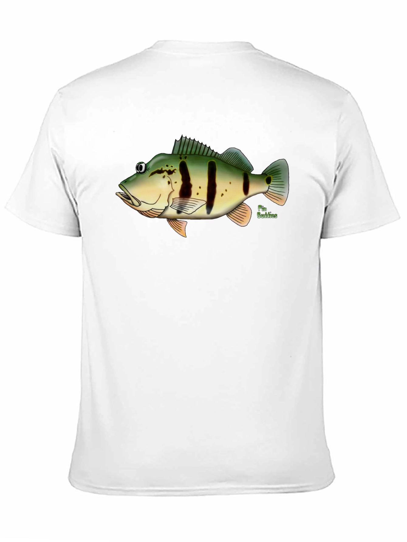 Peacock Bass Fish Graphic T-Shirt