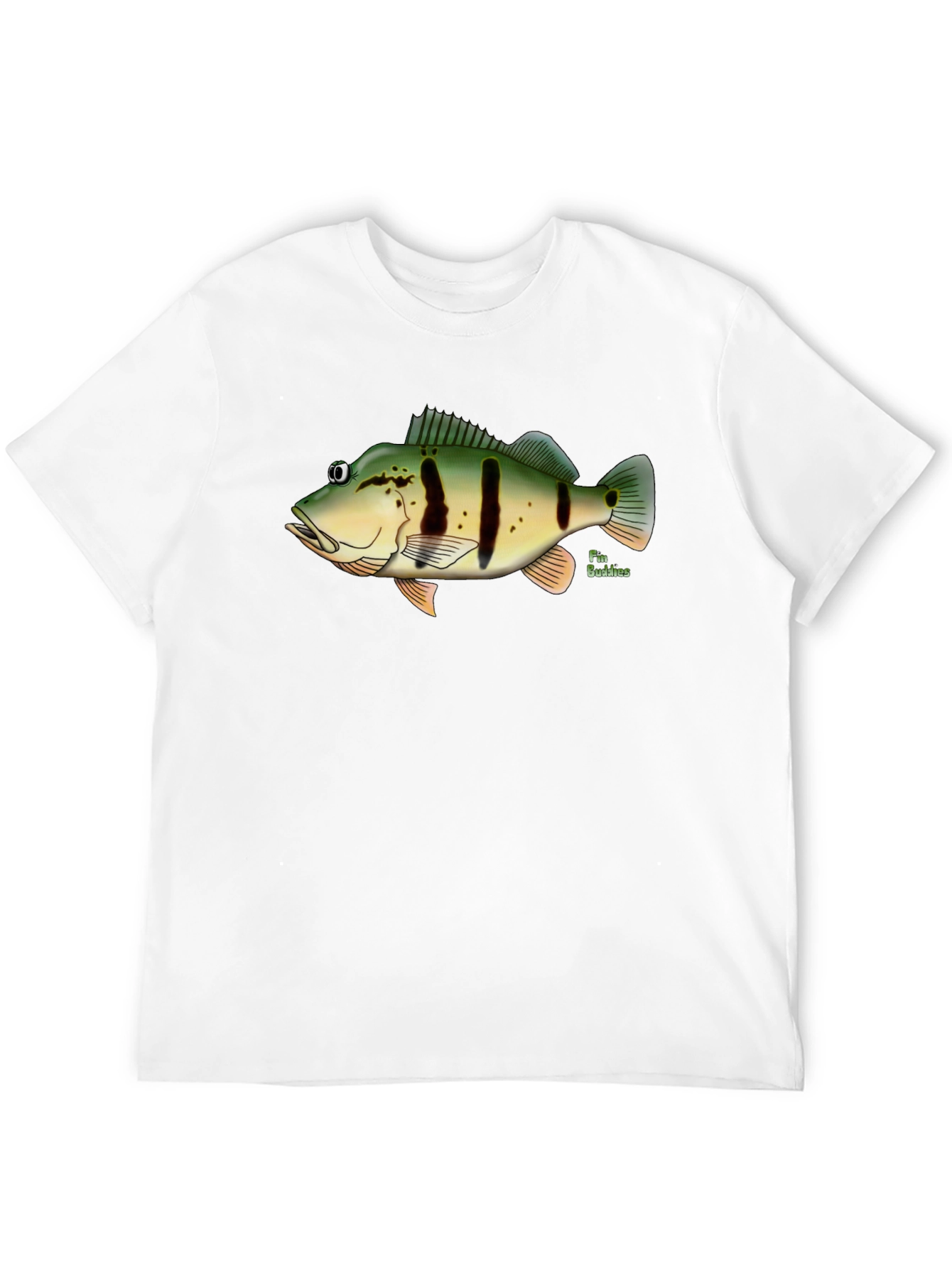 Peacock Bass Fish Graphic T-Shirt