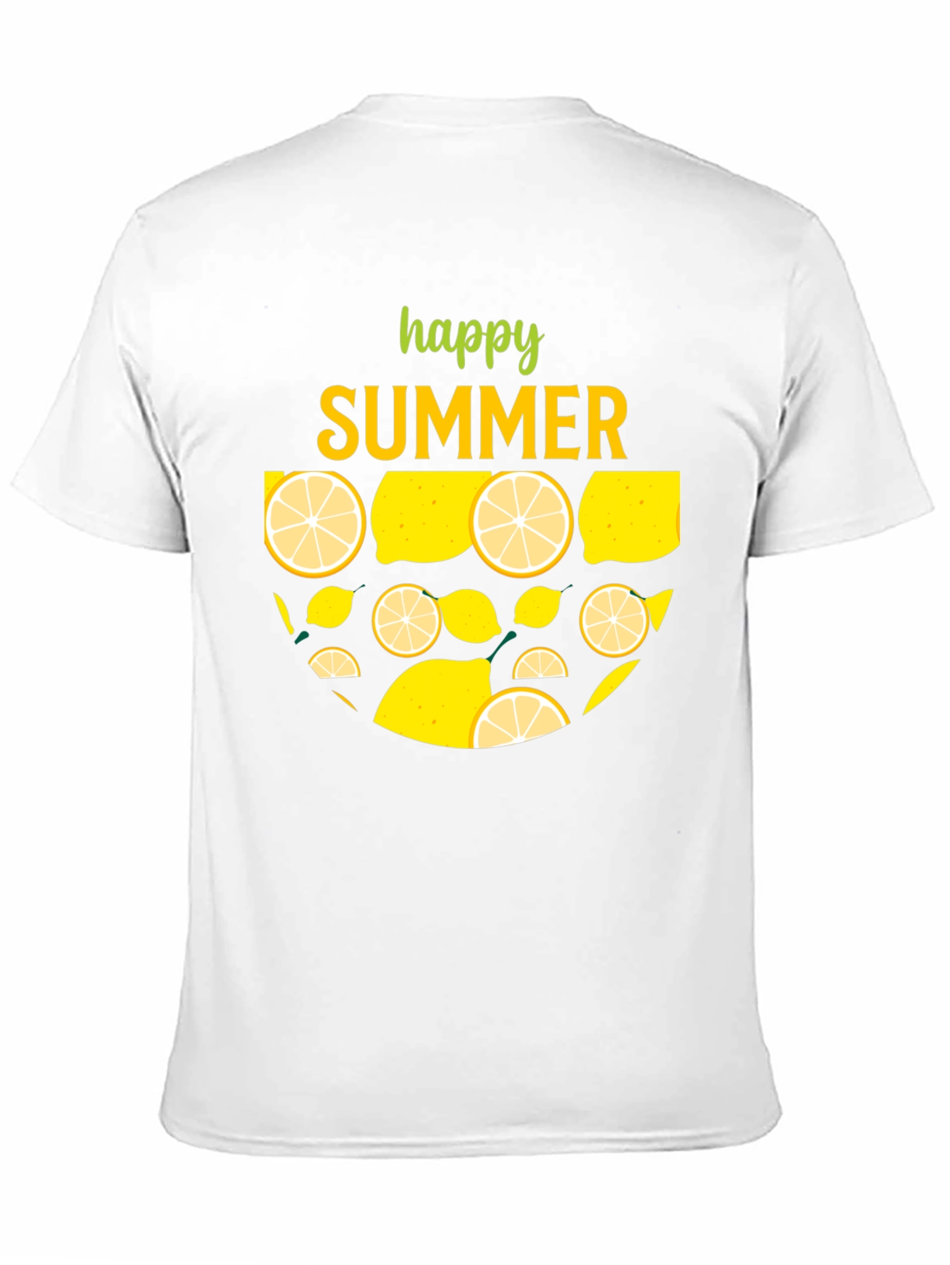 Happy Summer Lemon Graphic T-Shirt