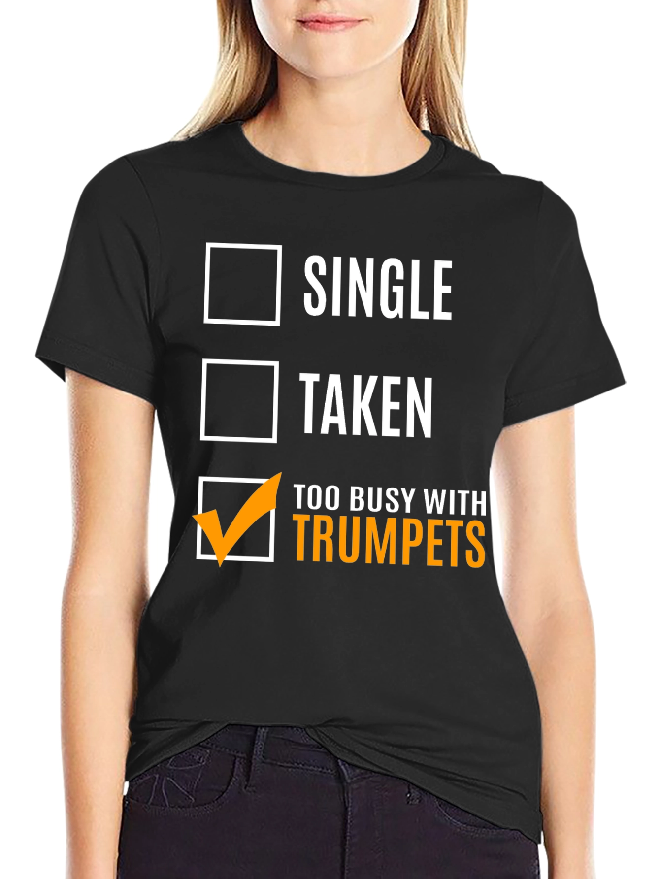 Busy With Trumpets T-Shirt Musician Tee