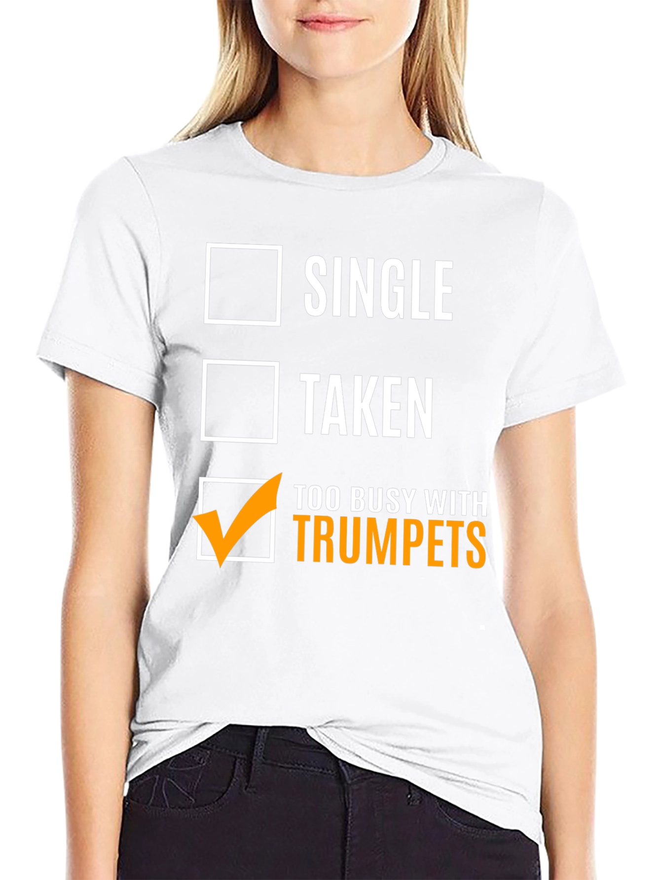 Busy With Trumpets T-Shirt Musician Tee