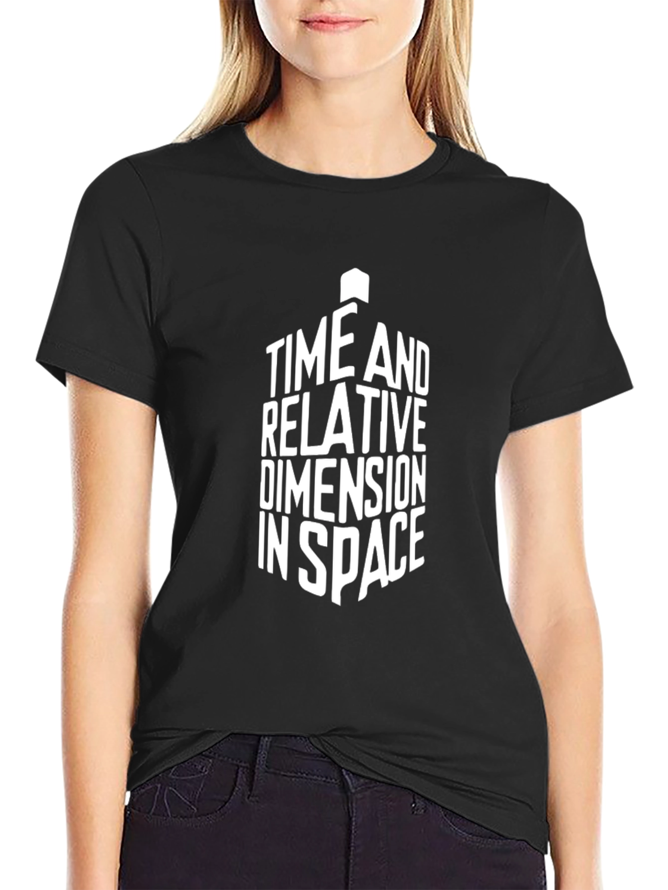 TARDIS Time and Relative Dimension in Space Mens T-Shirt