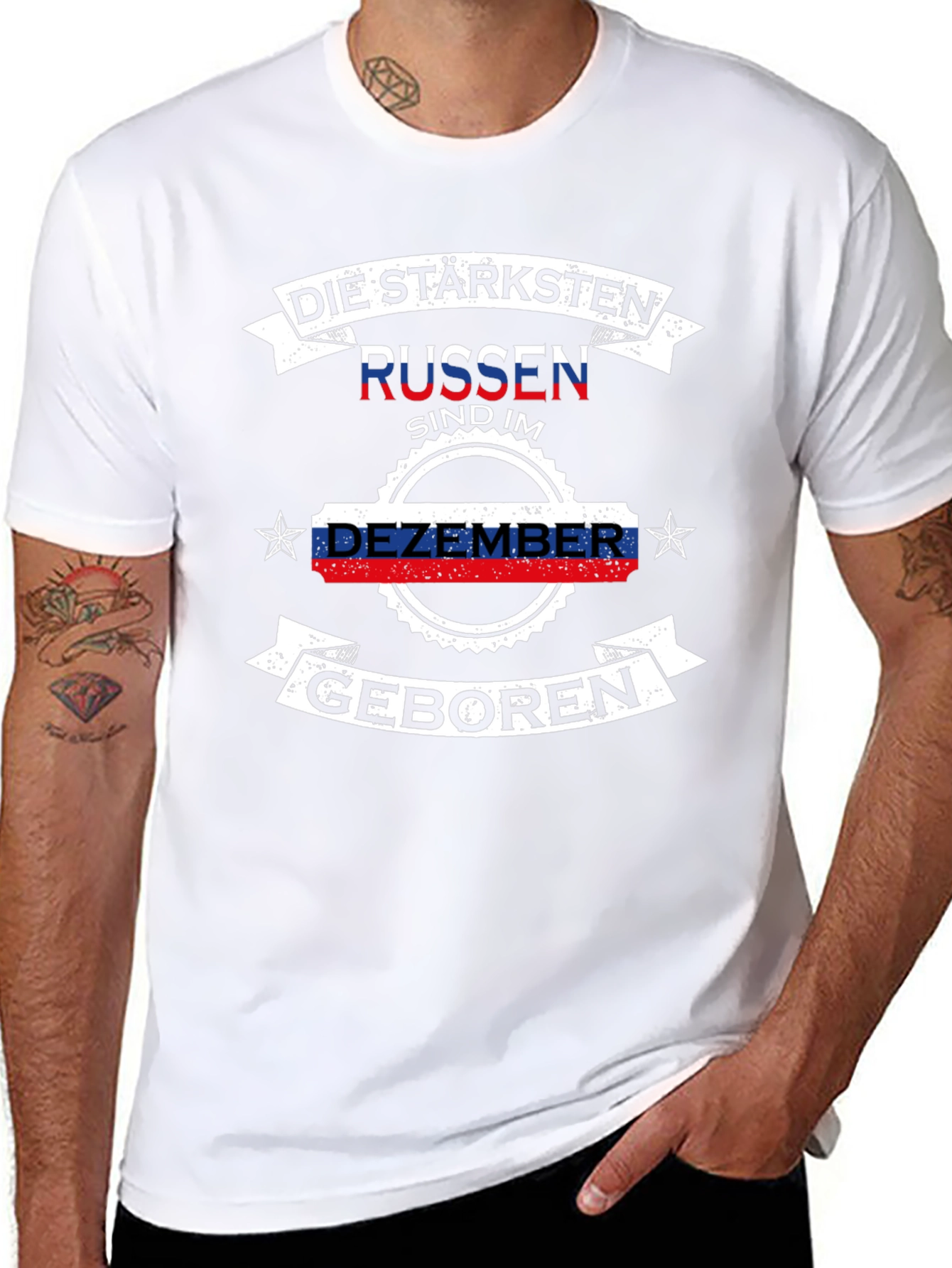 Strongest Russians Born in December T-Shirt
