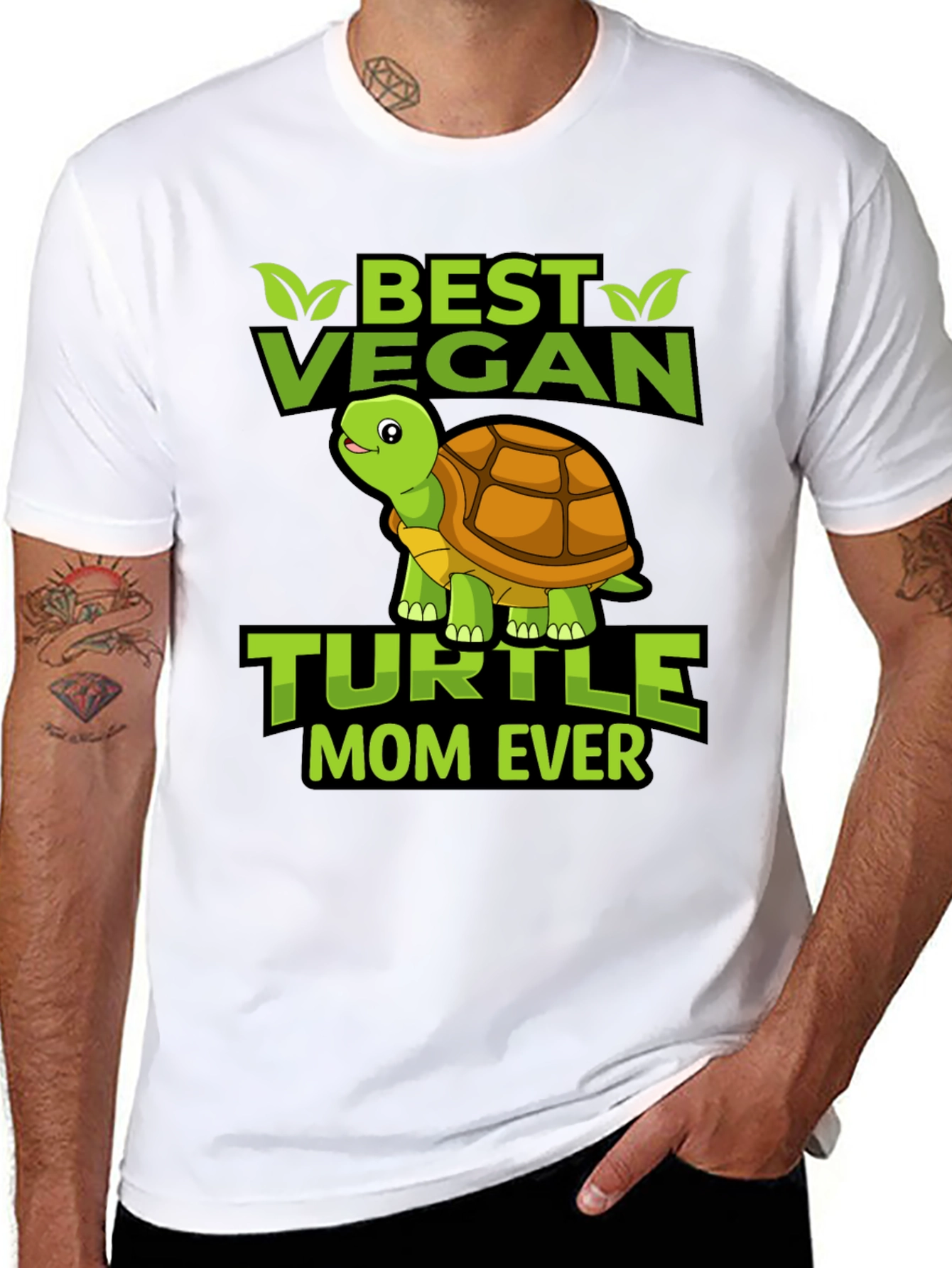 Best Vegan Turtle Mom Ever T-Shirt