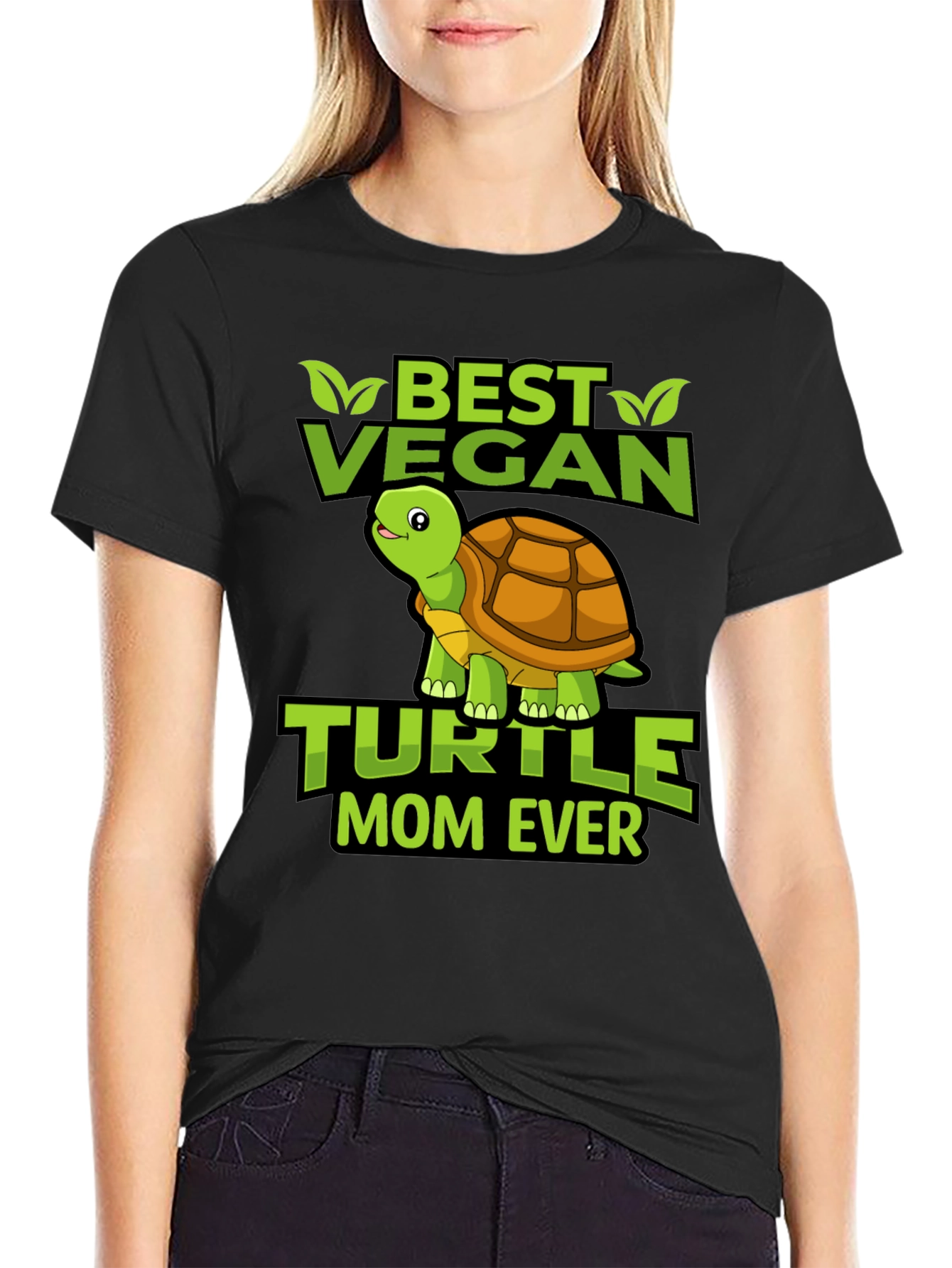 Best Vegan Turtle Mom Ever T-Shirt