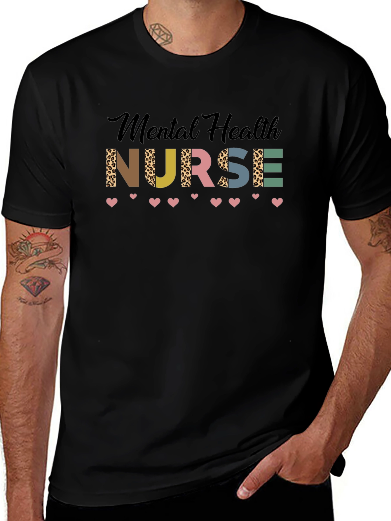 Mental Health Nurse Graphic T-Shirt