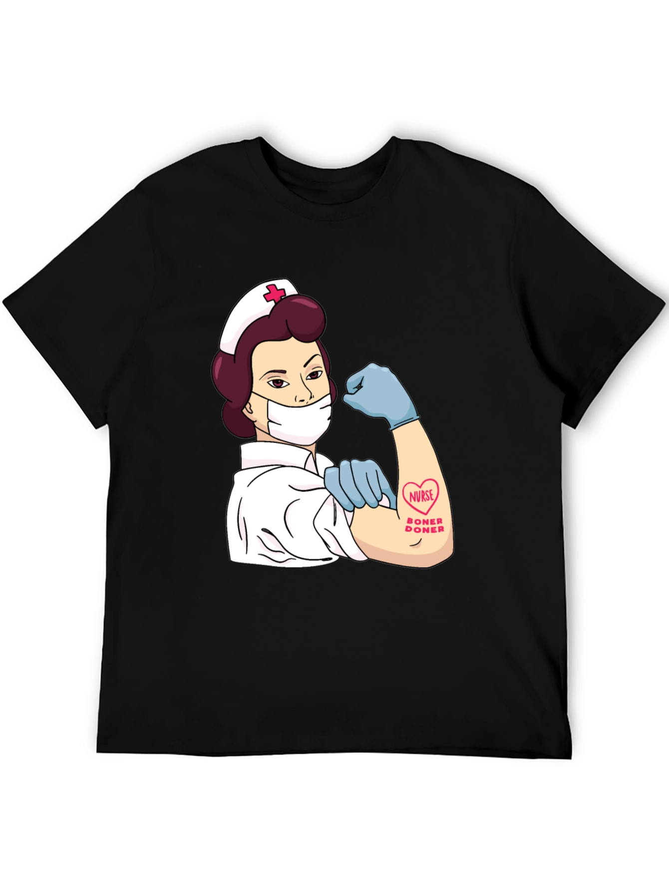 Nurse Boner Donor Graphic T-Shirt