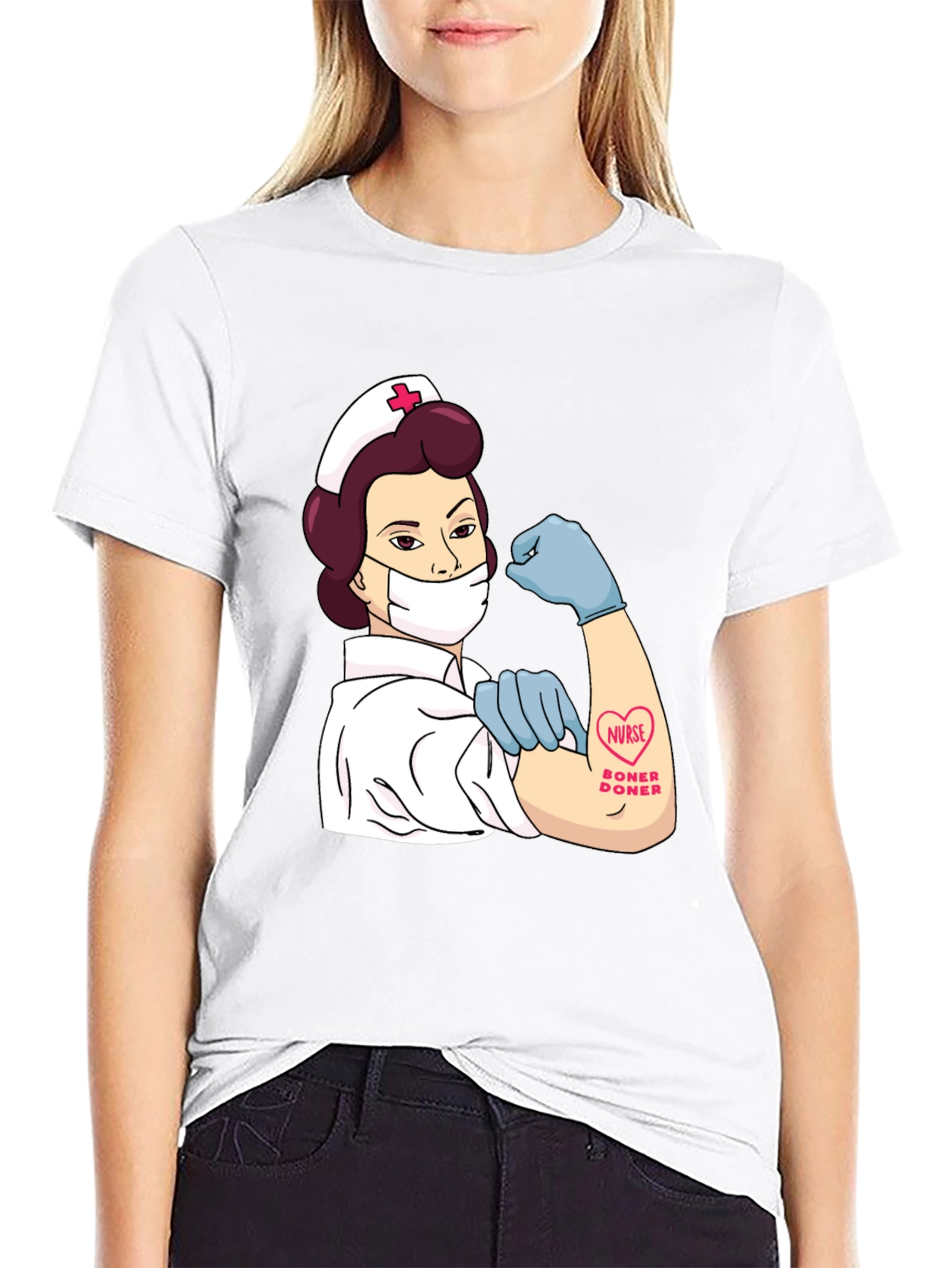 Nurse Boner Donor Graphic T-Shirt