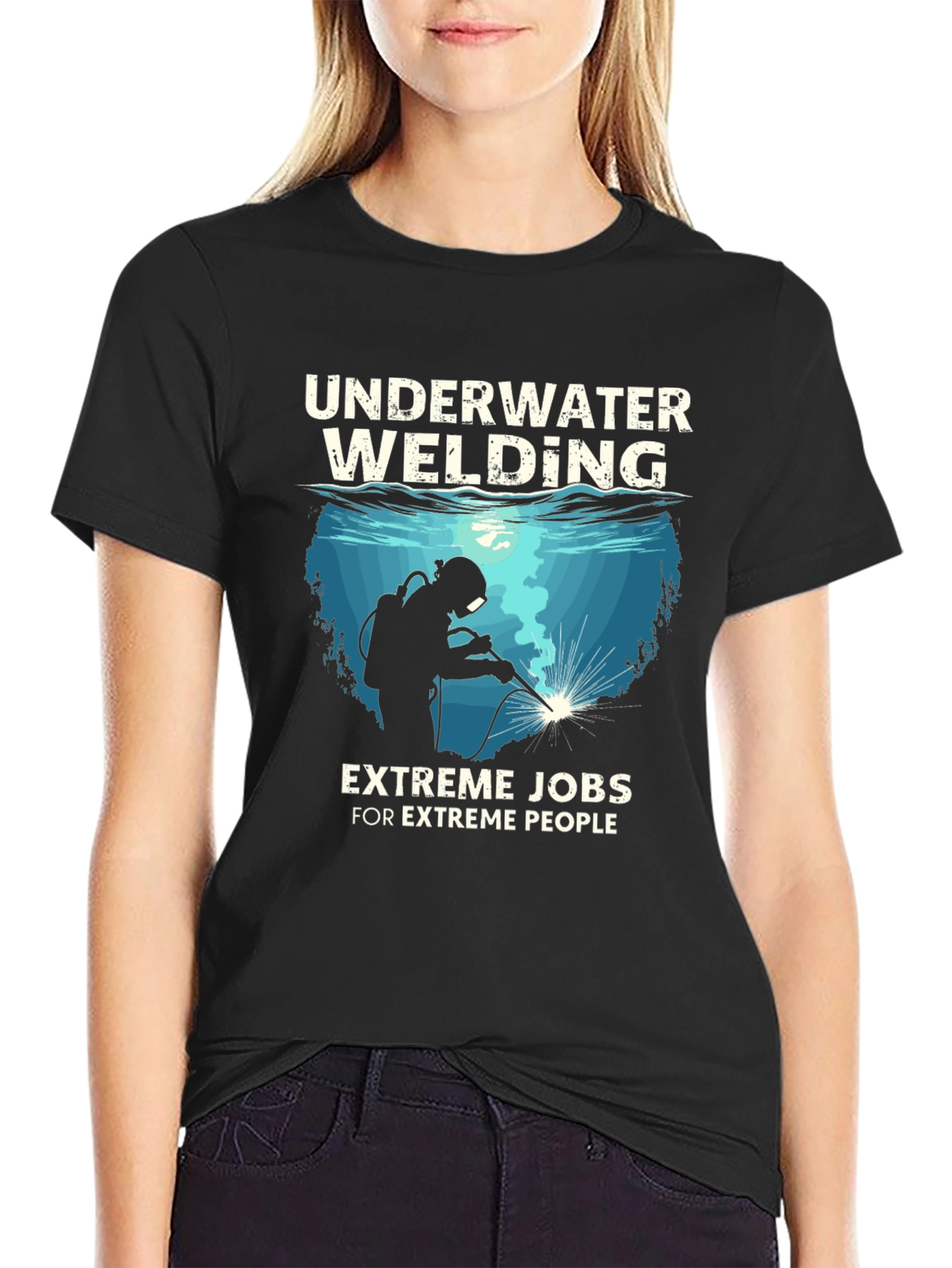 Underwater Welding Extreme Jobs T-Shirt